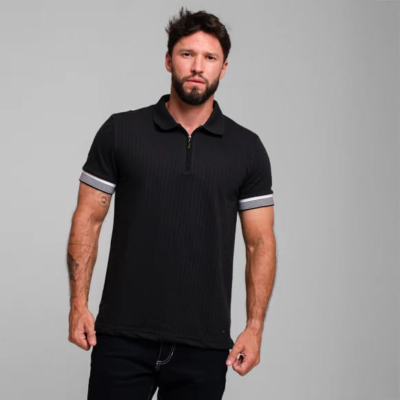 SUETER TIPO POLO MODA HOMBRE - imagen 2