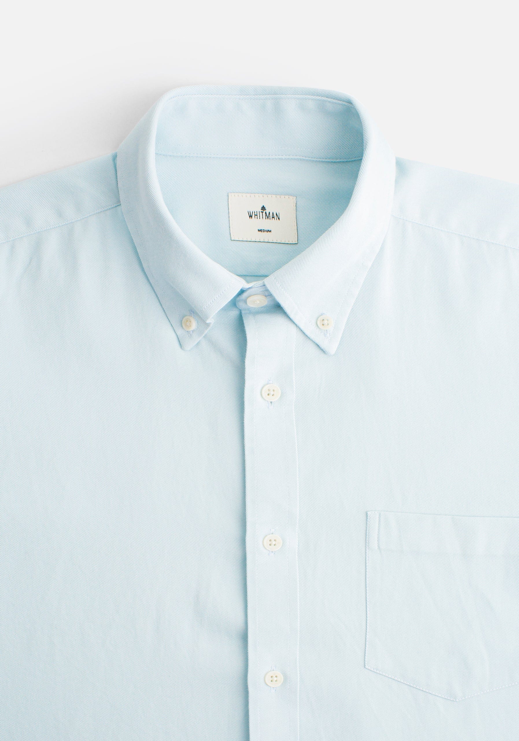 Camisa H CF Hamilton Tencel Azul Claro - imagen 2