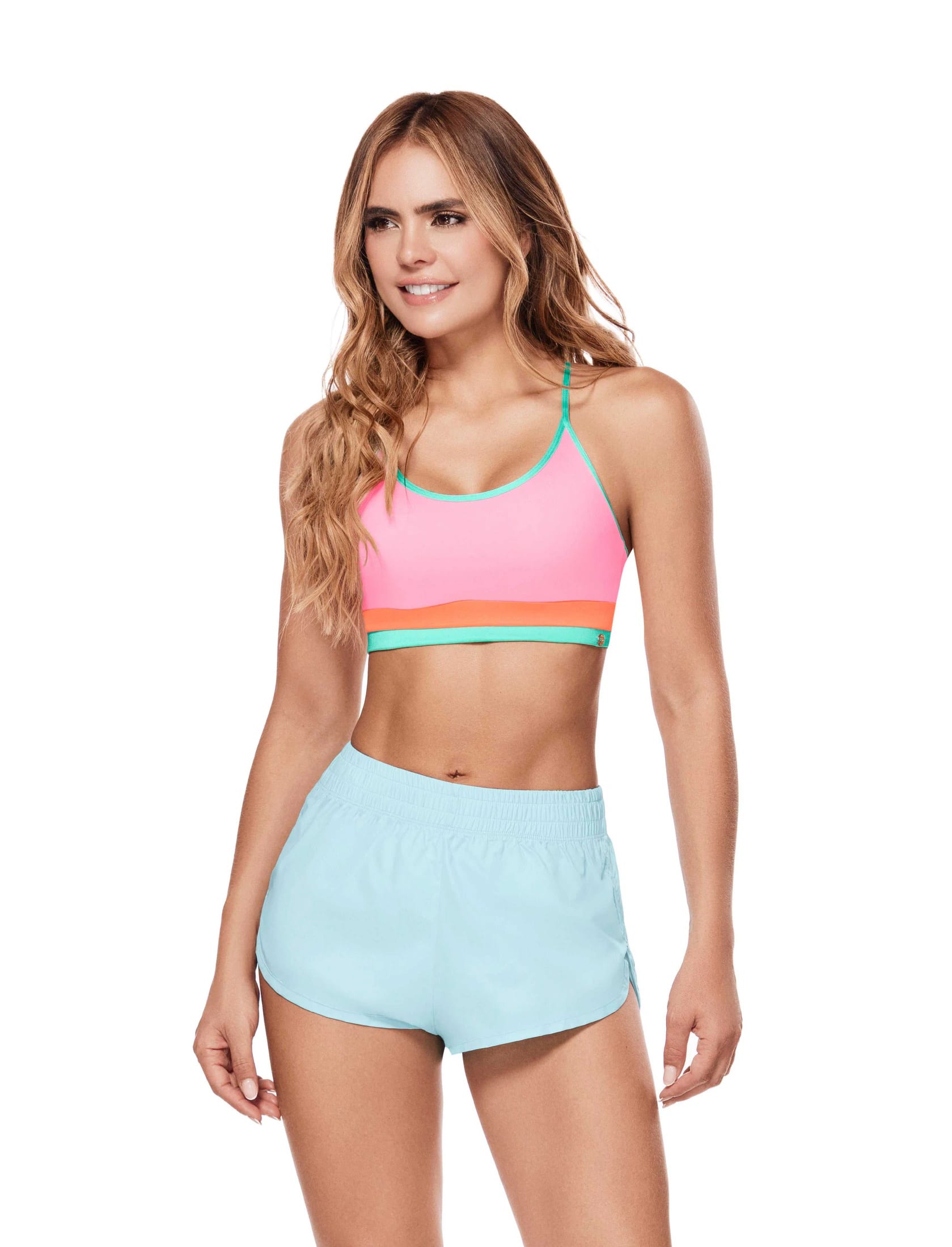 SALIDA DE BAÑO SHORT 45675 - TELA DE SECADO RÁPIDO - imagen 1