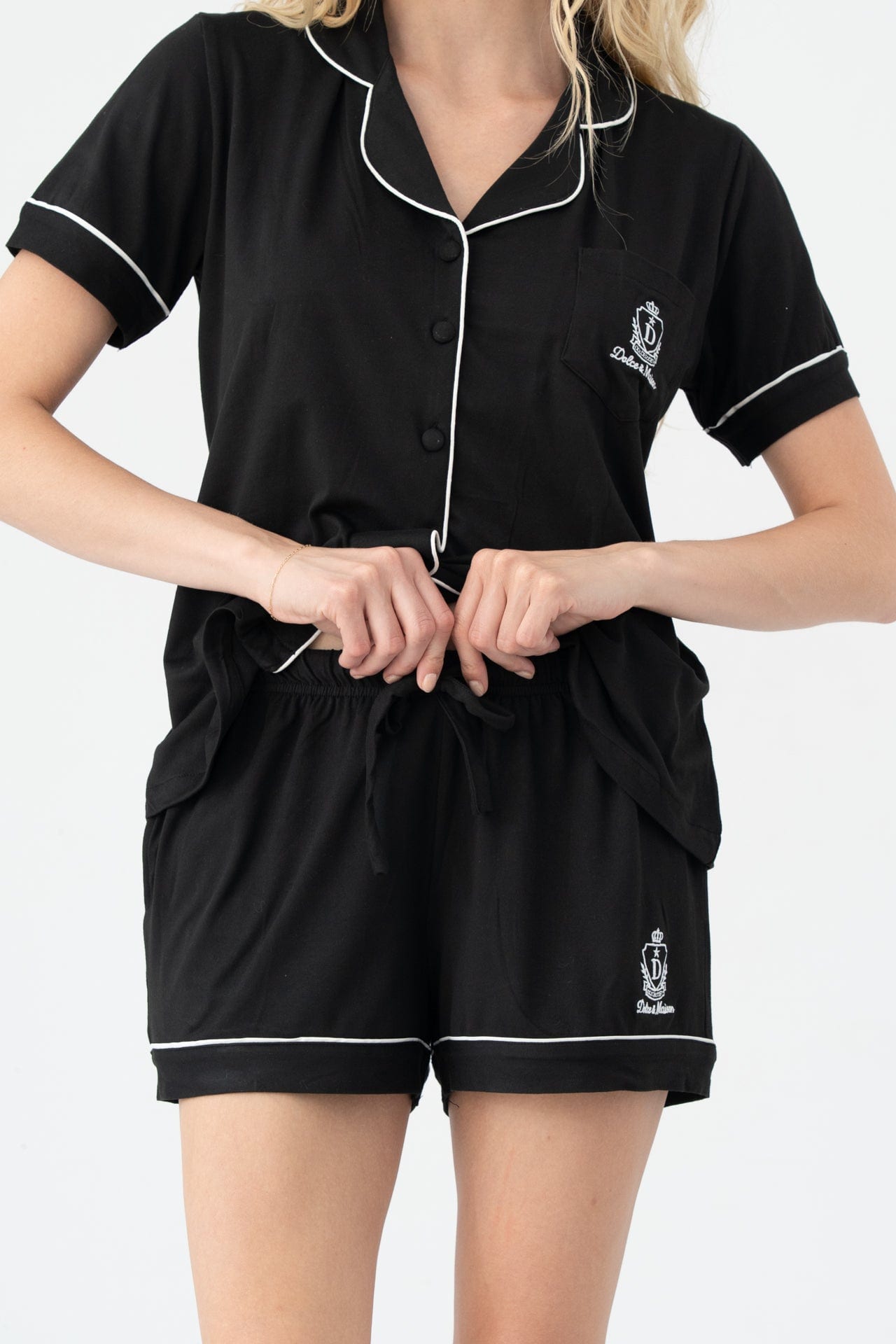 Set Short Paris Black Obsidiana - imagen 3
