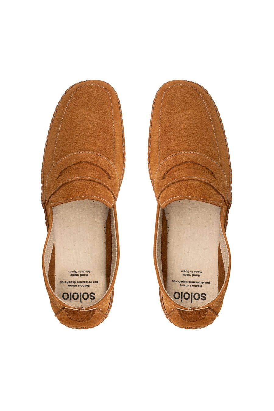 Men's leather espadrille leather masked - imagen 2