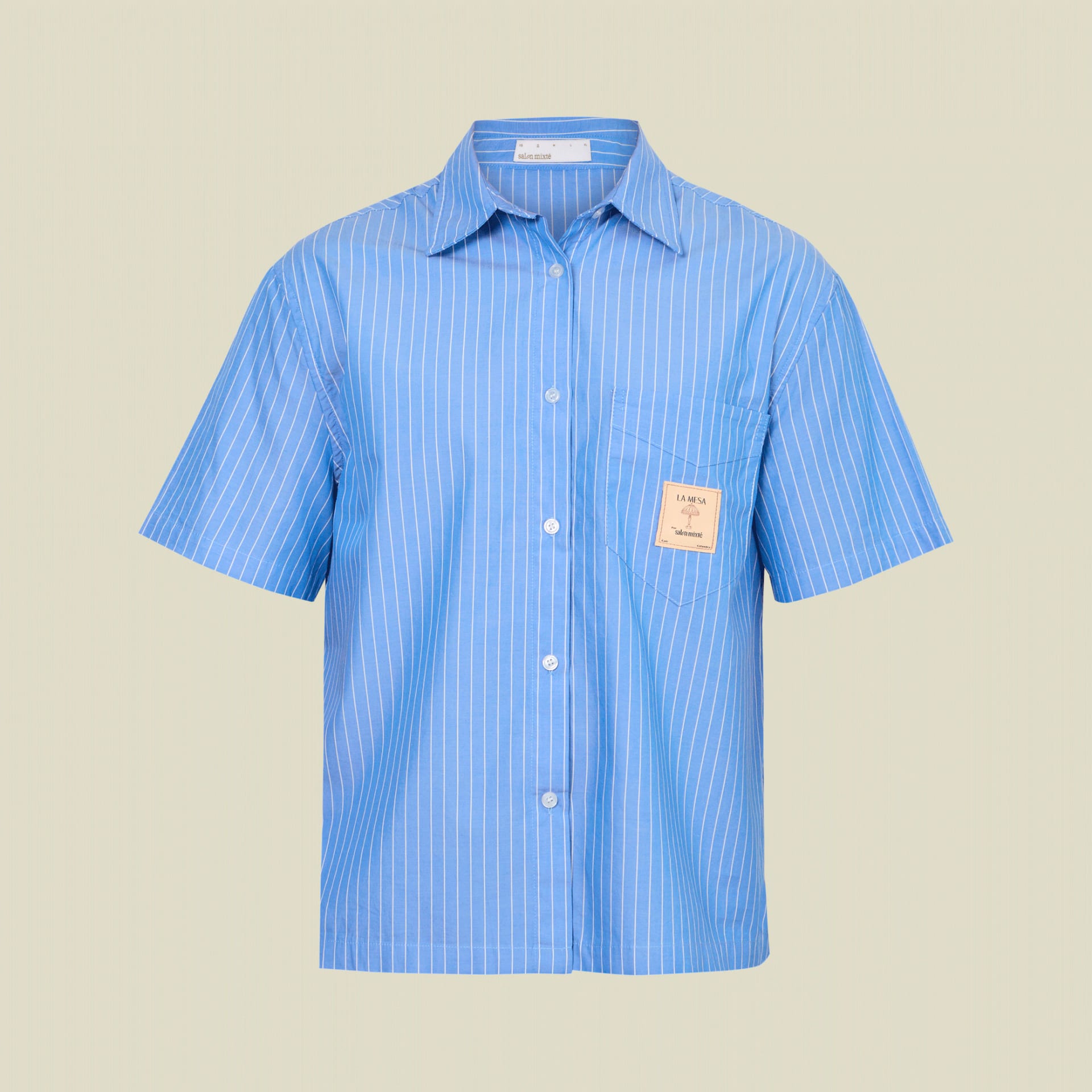 Camisa De Rayas La Mesa - imagen 1