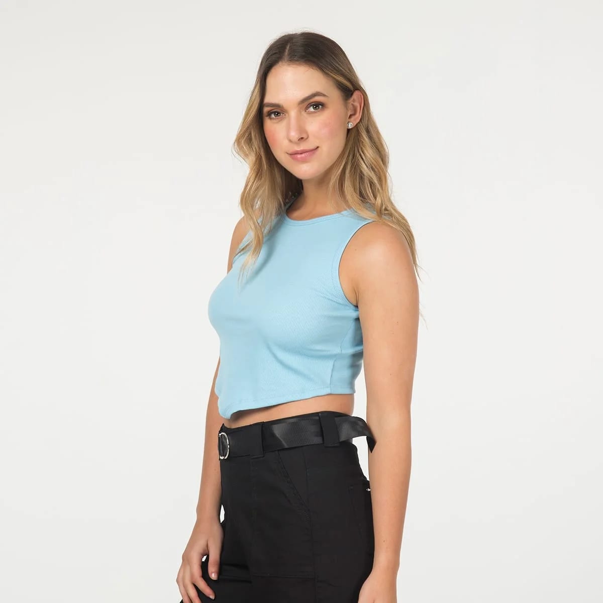 Blusa Crop Top Basica Melina - imagen 11