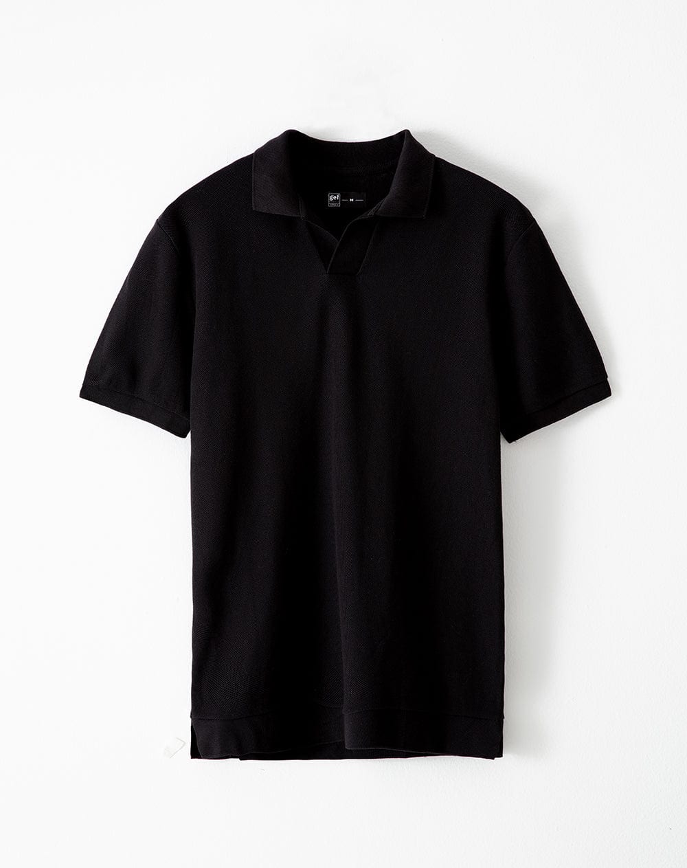 Polo regular algodón negra hombre - imagen 12