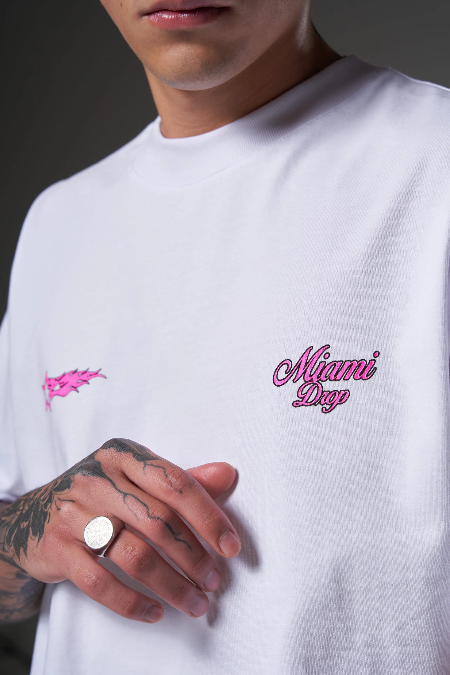 T shirt estrellas dream rosa 250 gramos 14600 - imagen 6