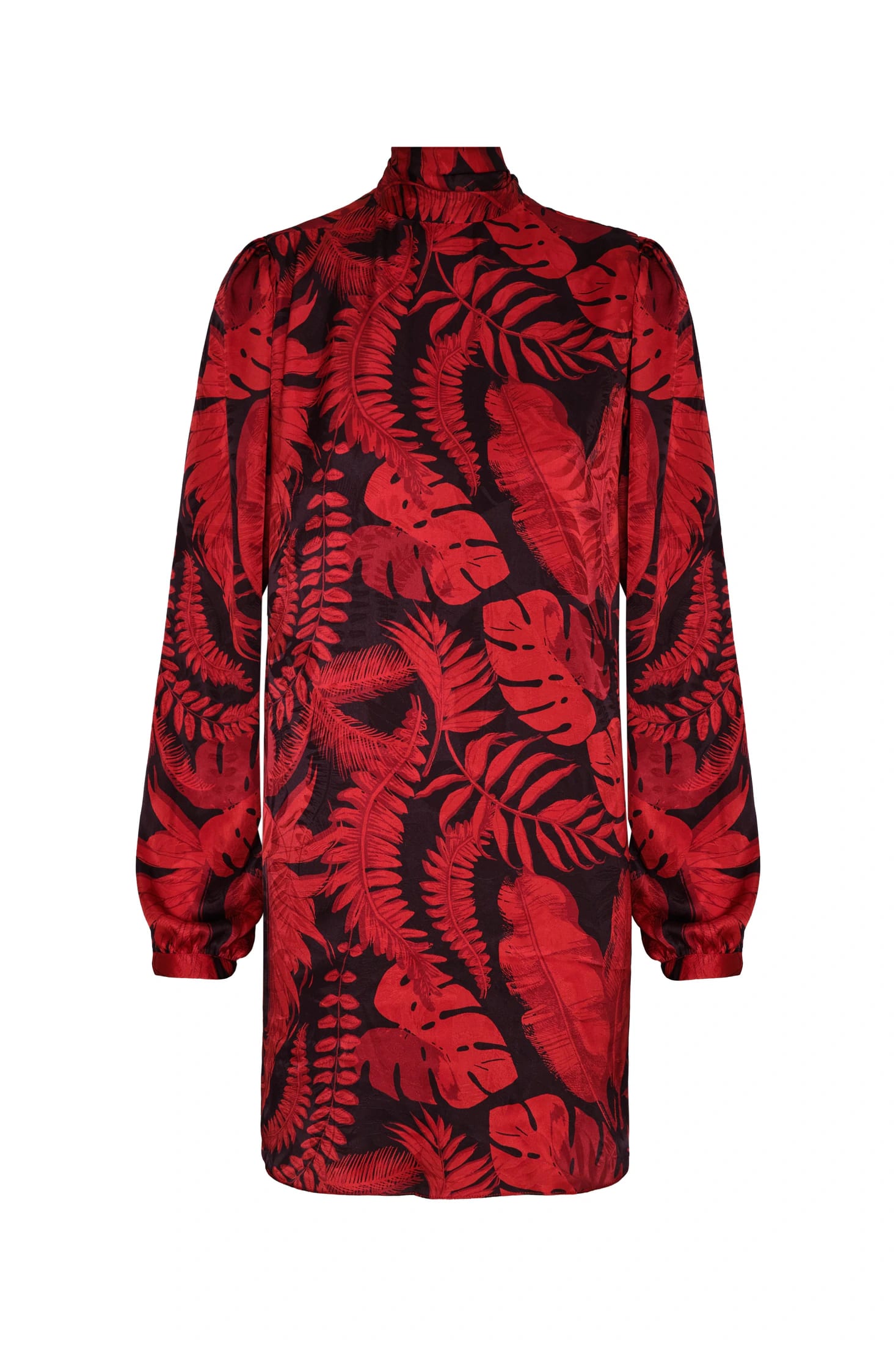 El Real Jacquard Mini Dress / Cherry Rainforest - imagen 2