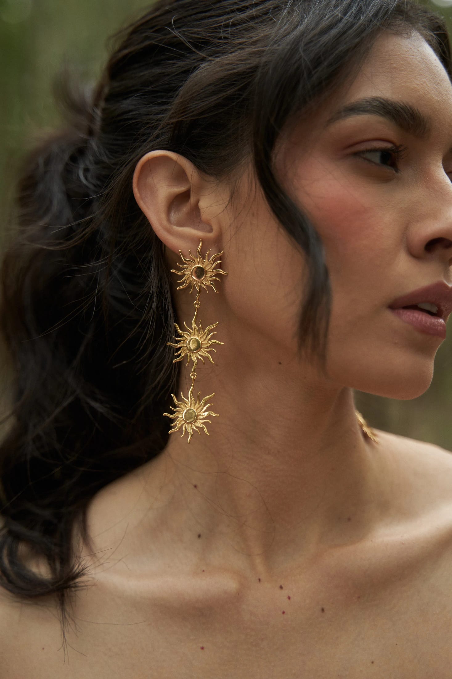 Aretes maxi Sol - imagen 2