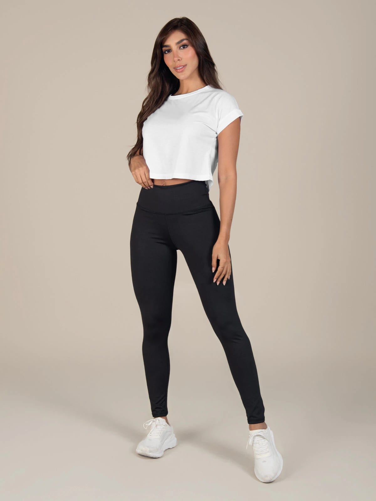 Tarin leggins set ivory - imagen 1