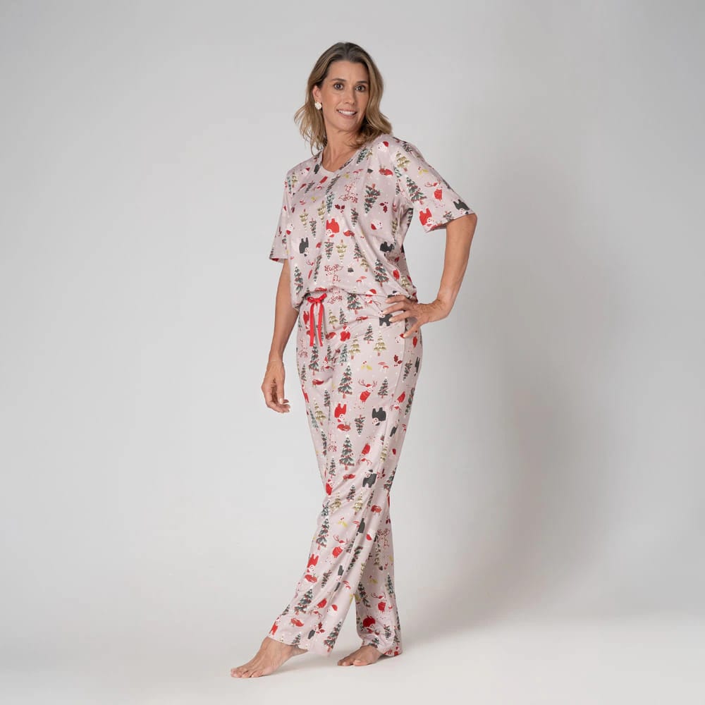 Conjunto Pijama Pantalón Navidad - imagen 1