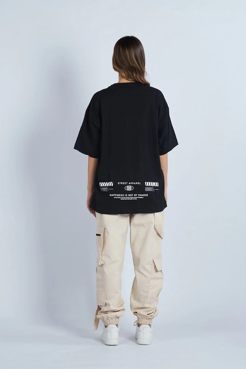 Camiseta oversize estampado Good Time Negro | DROP 03 | - imagen 6