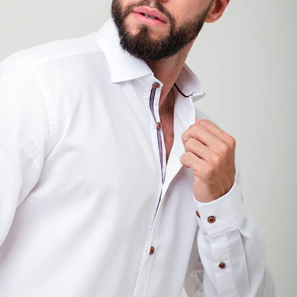 CAMISA ML 100% ALGODON HOMBRE - imagen 95