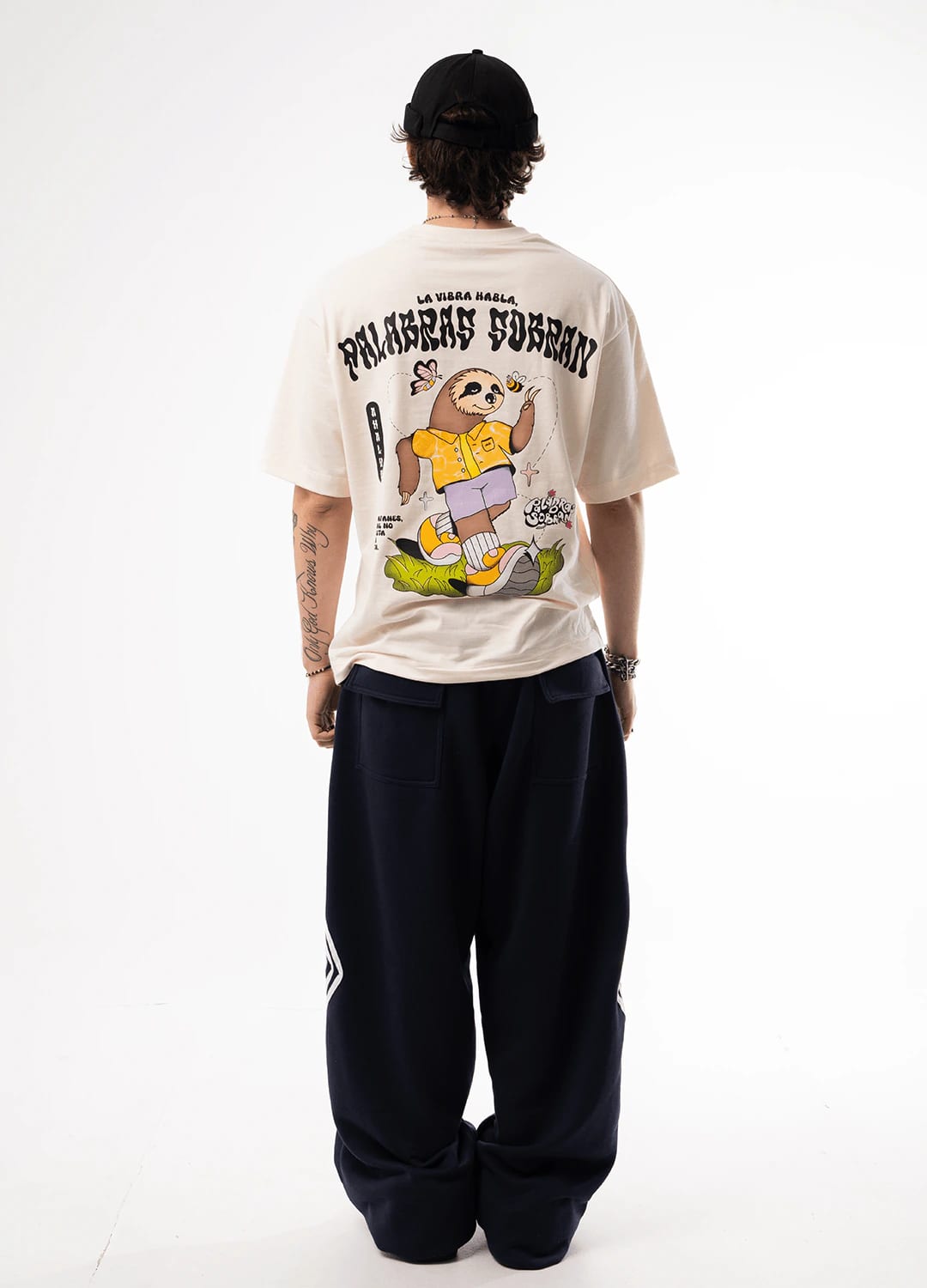 Camiseta Palabras sobran 2 - imagen 5