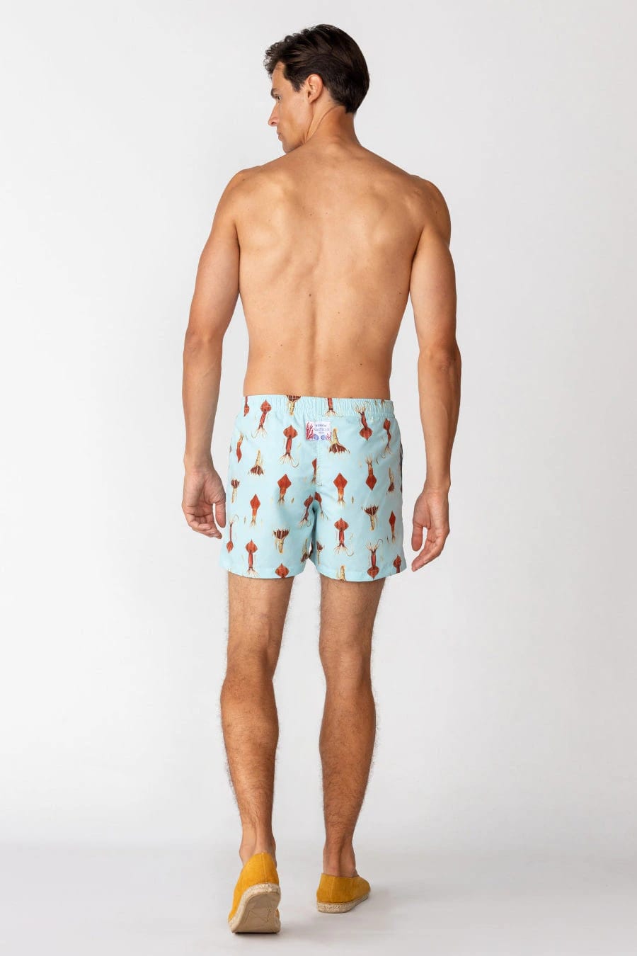 Men's swim trunk white egret - imagen 14