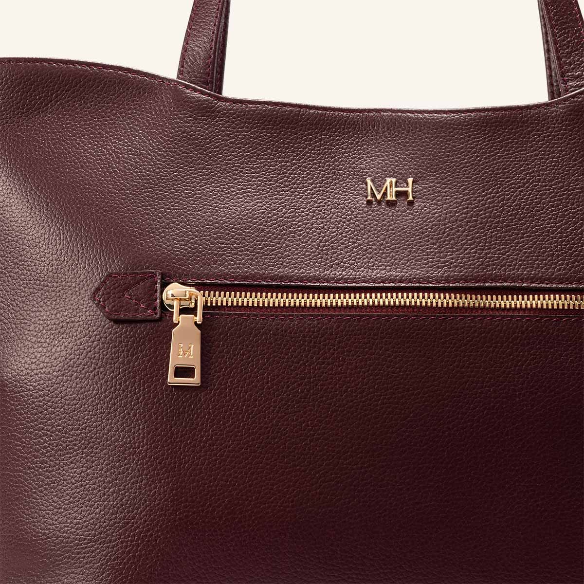 Tote Alas Mediano Borgoña Indigo - imagen 5
