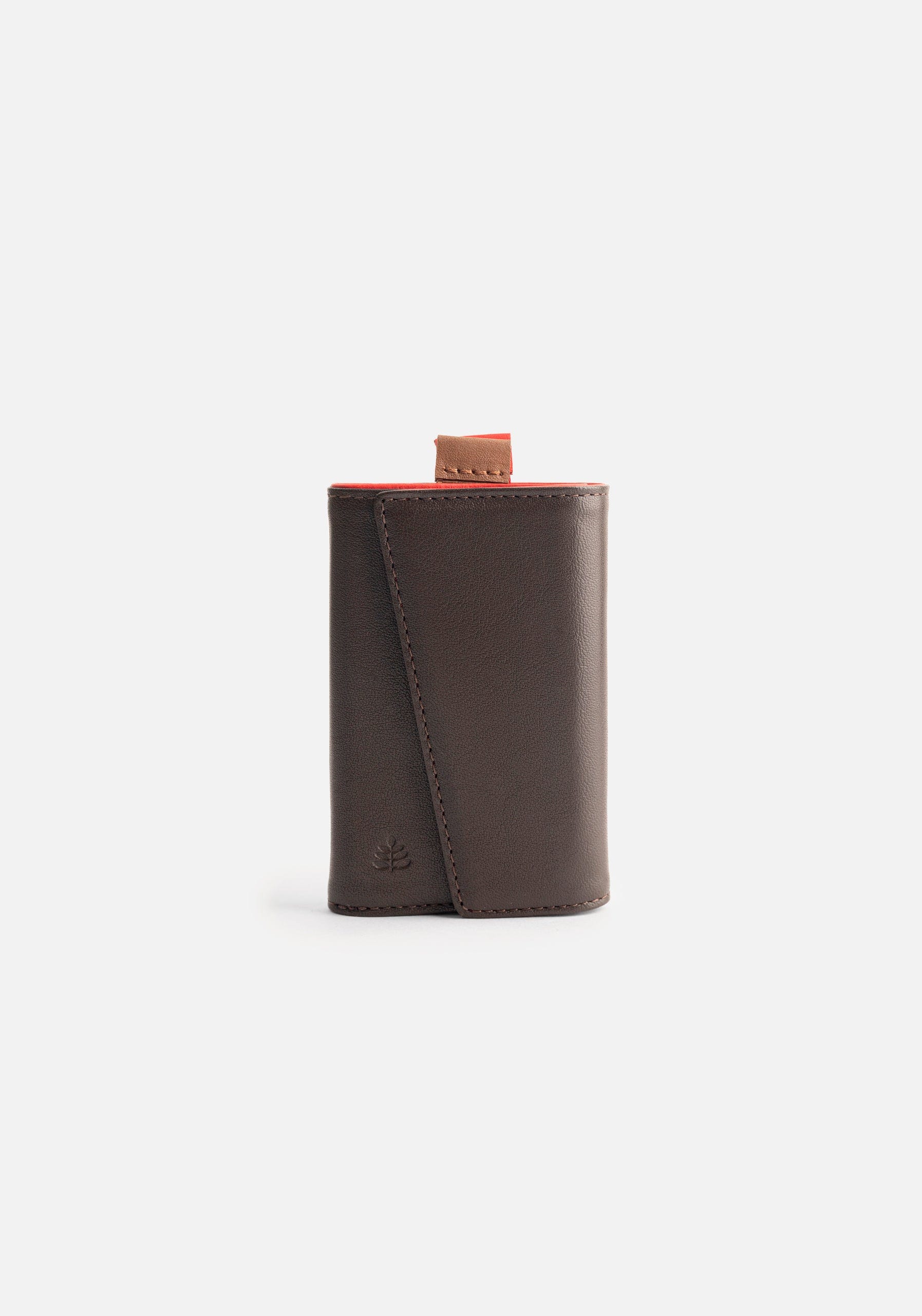Billetera Frenchie-Whitman Café/Rojo - imagen 1