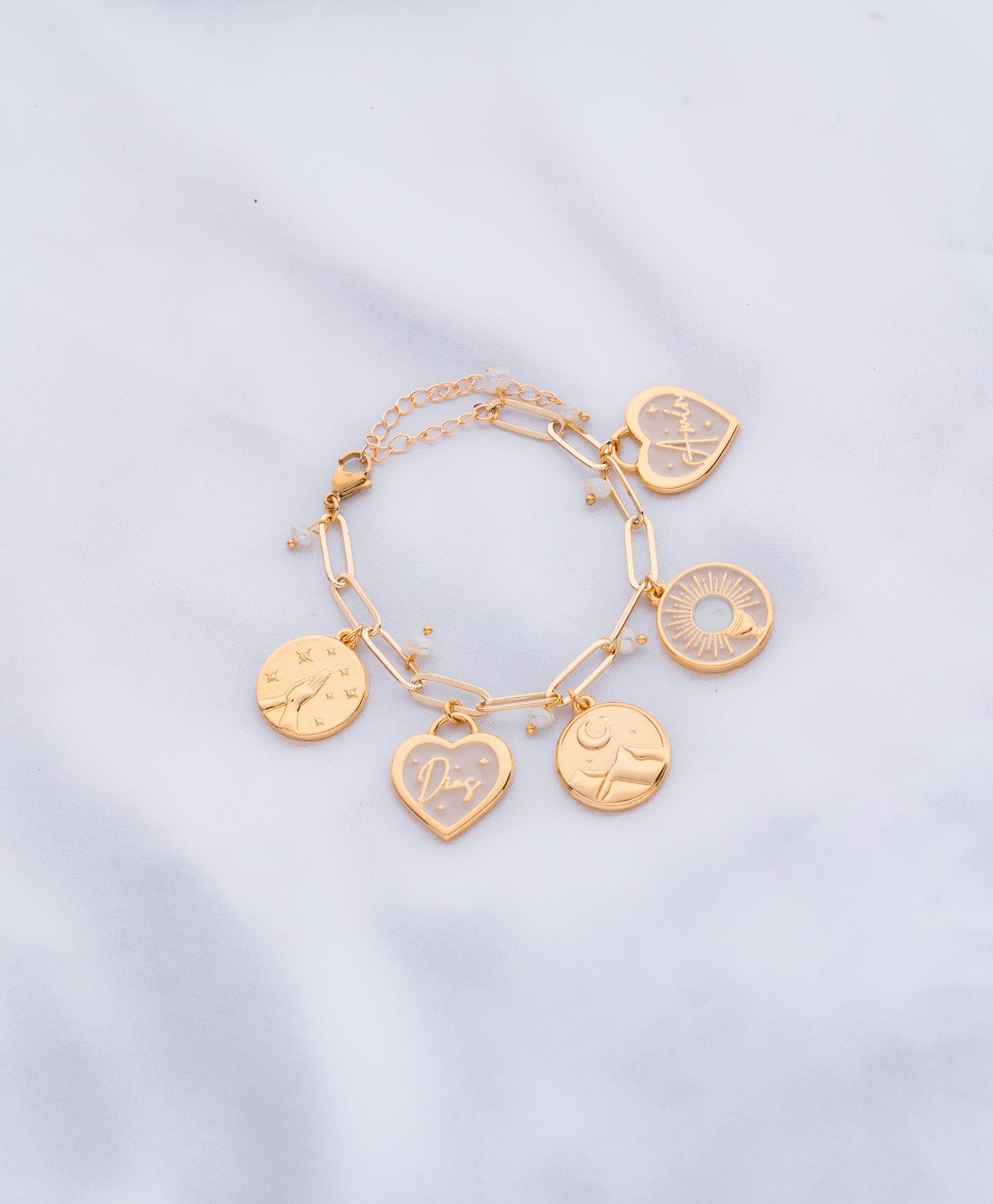 Pulsera Padre Nuestro + caja especial - imagen 4