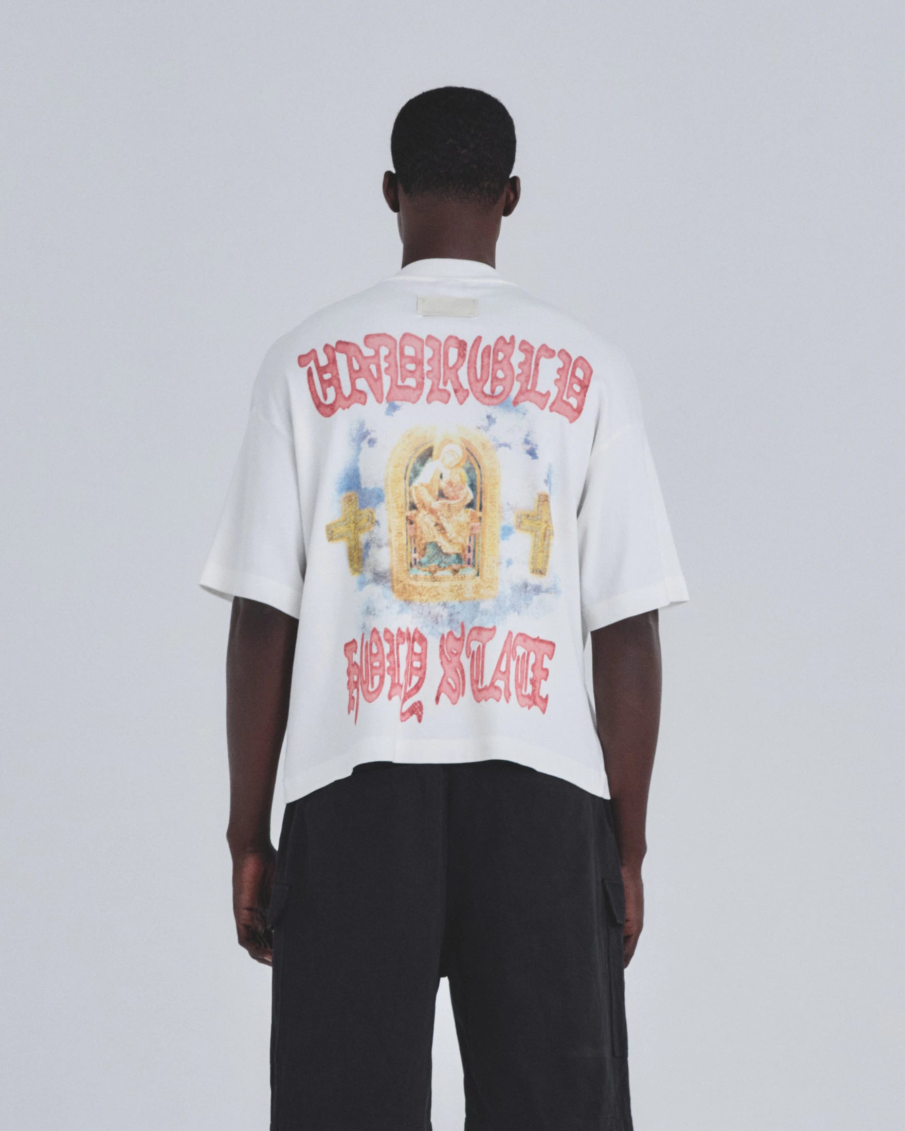 Holy State The Savior Boxy Fit Tshirt White - imagen 7