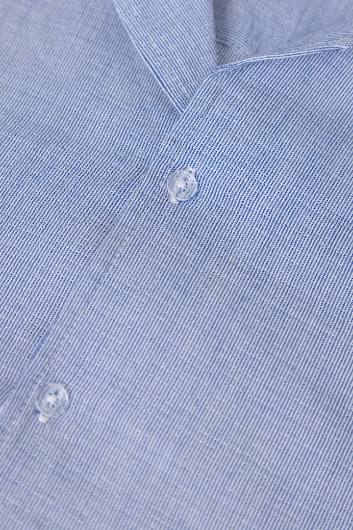 Camisa mini rayas azules - imagen 4