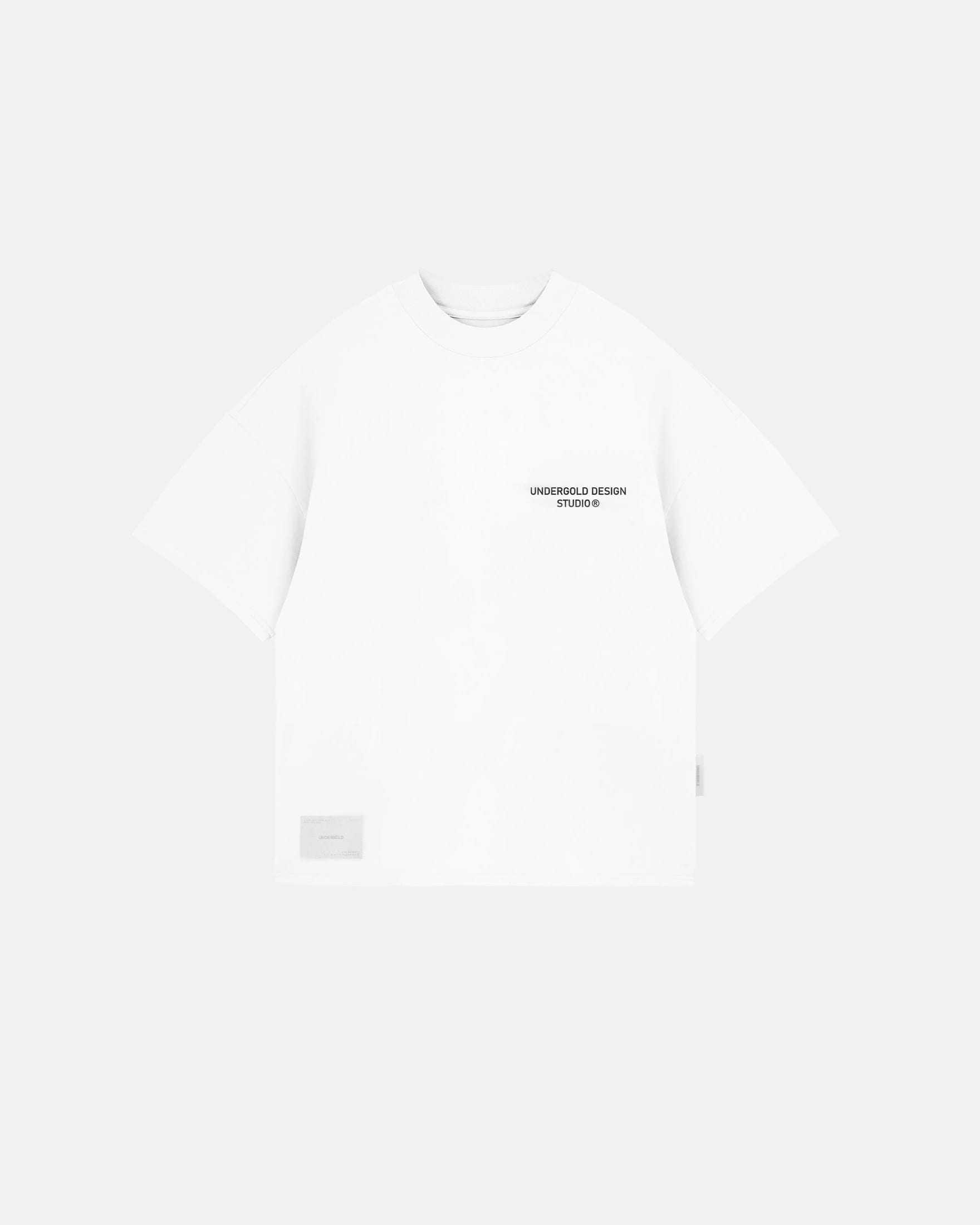 Basics Undergold Design Studio Boxy T-shirt White - imagen 3