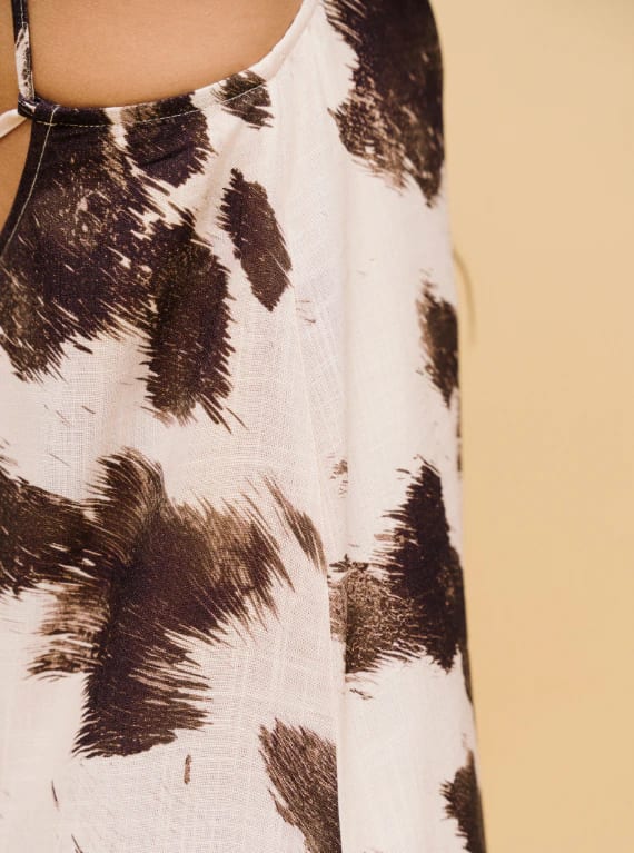 VESTIDO PRINT VACA - imagen 5