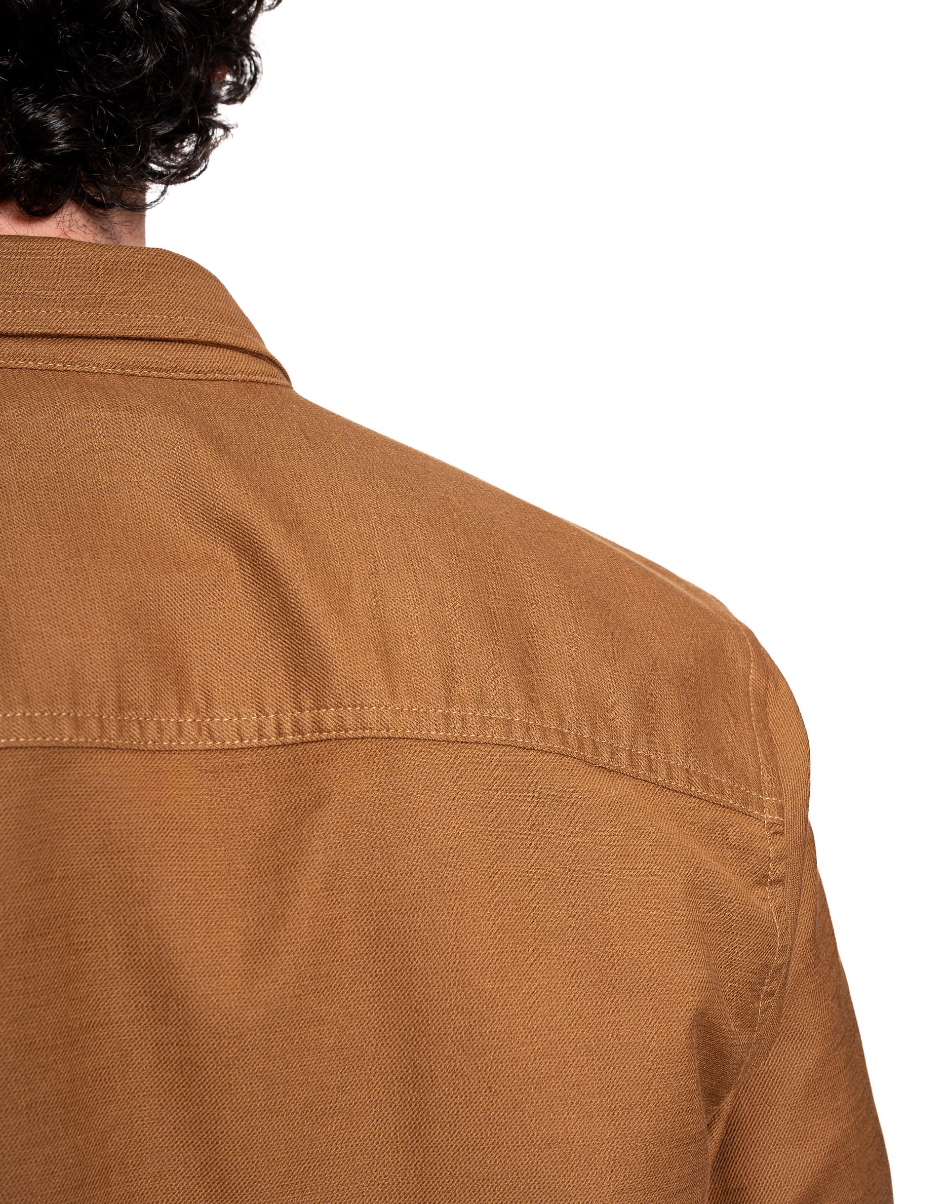 Camisa Manga Larga Efecto Lino - imagen 5