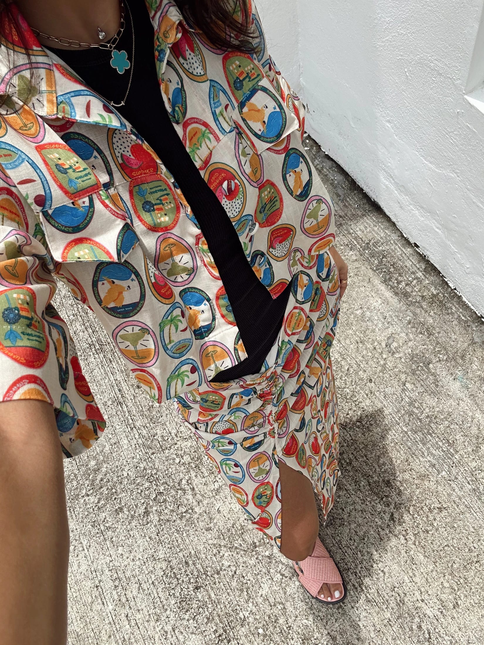 Verano Linen Skirt - imagen 4