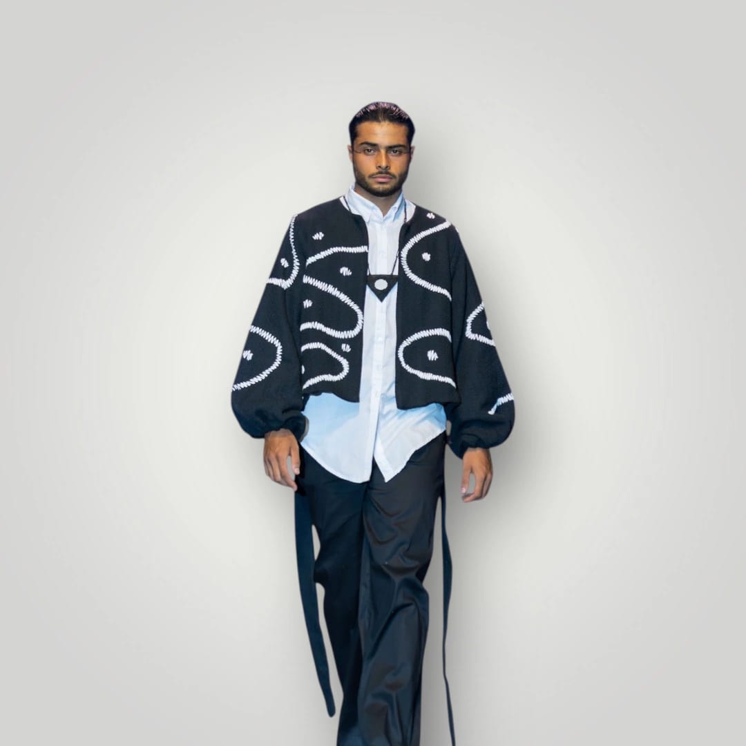 CHAQUETA ASIMETRICA - imagen 2