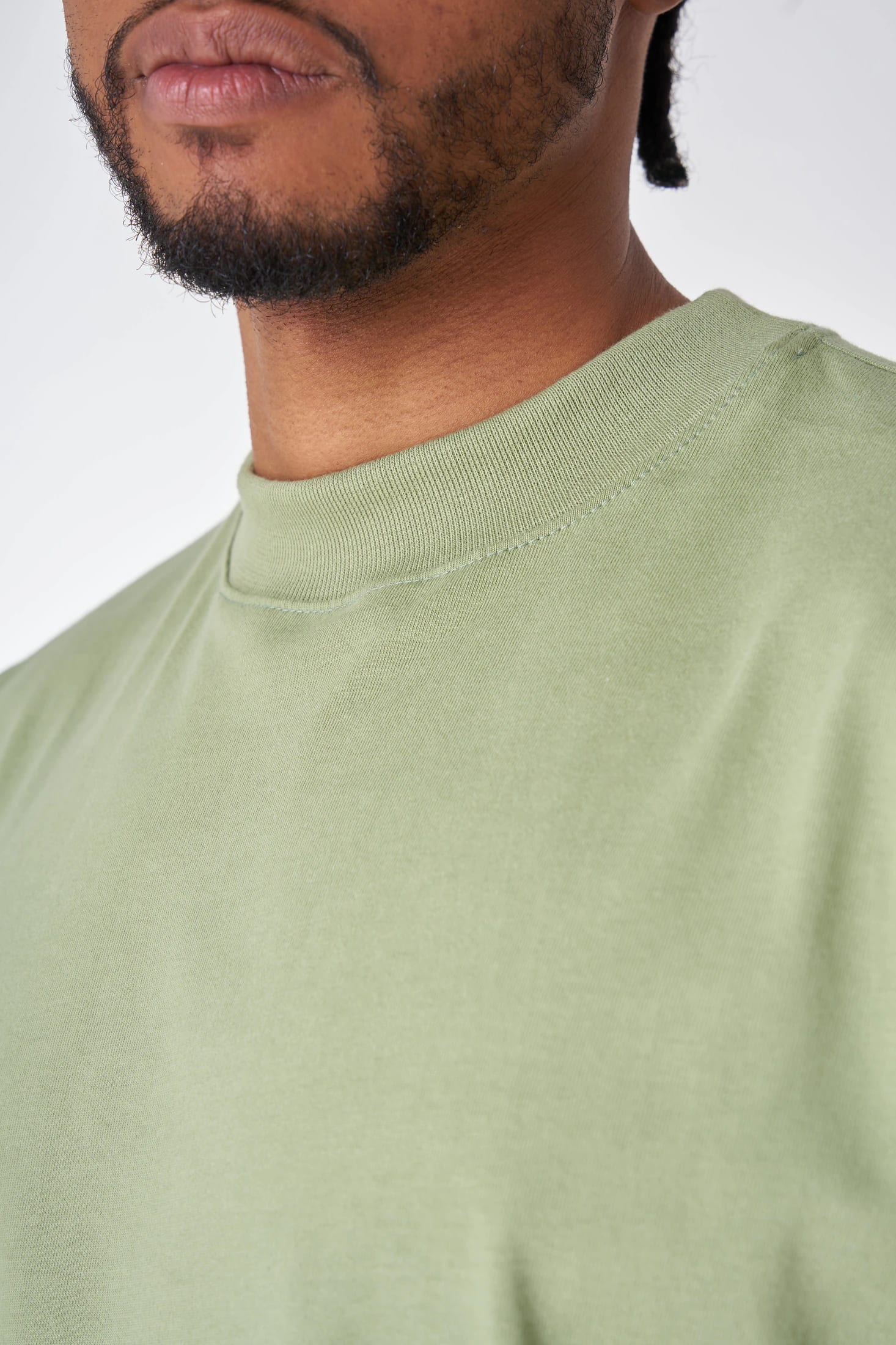 CAMISETA 270 GRAMOS, 100% ALGODÓN VERDE CLARO - imagen 1