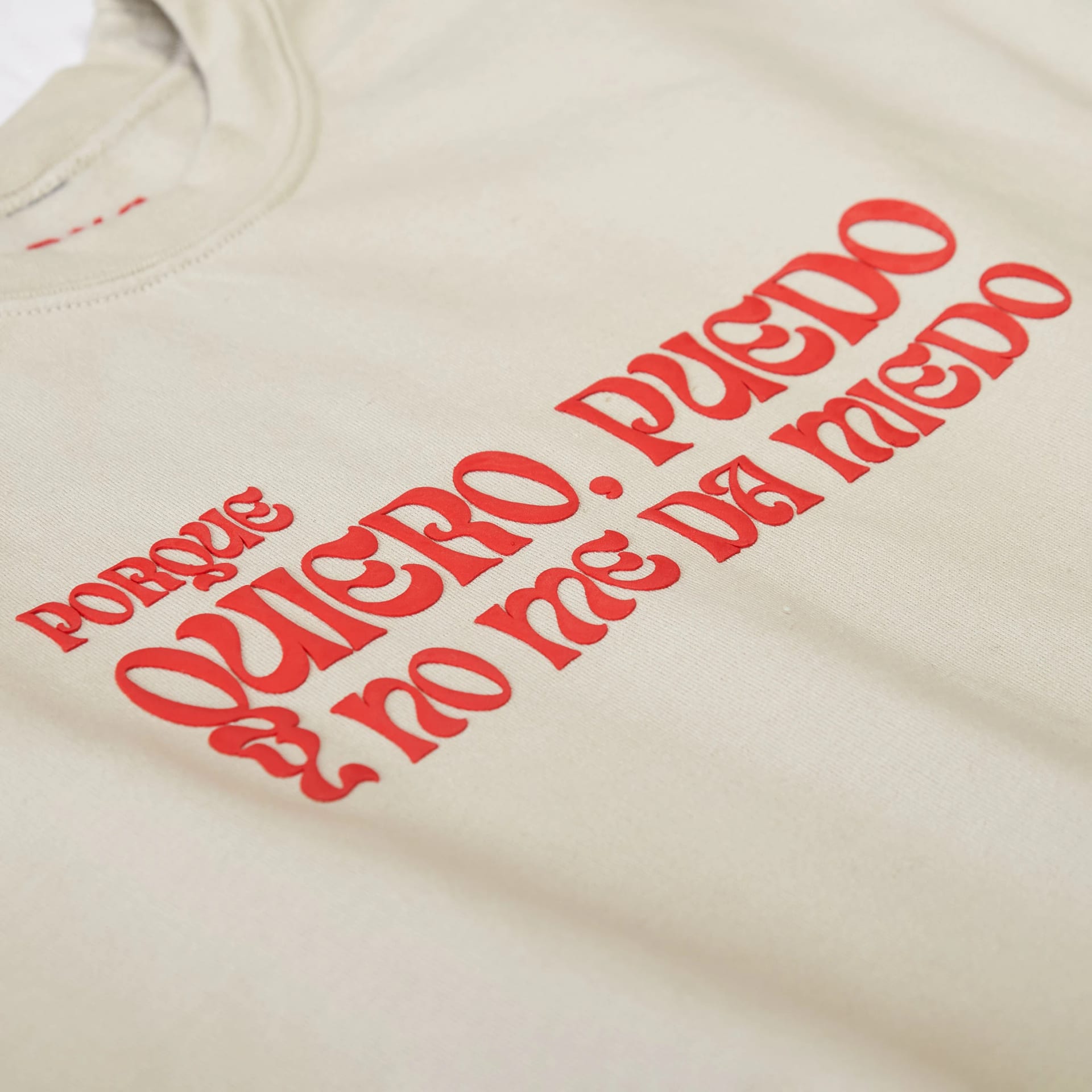 QUIERO PUEDO Y NO ME DA MIEDO CREW NECK - imagen 2