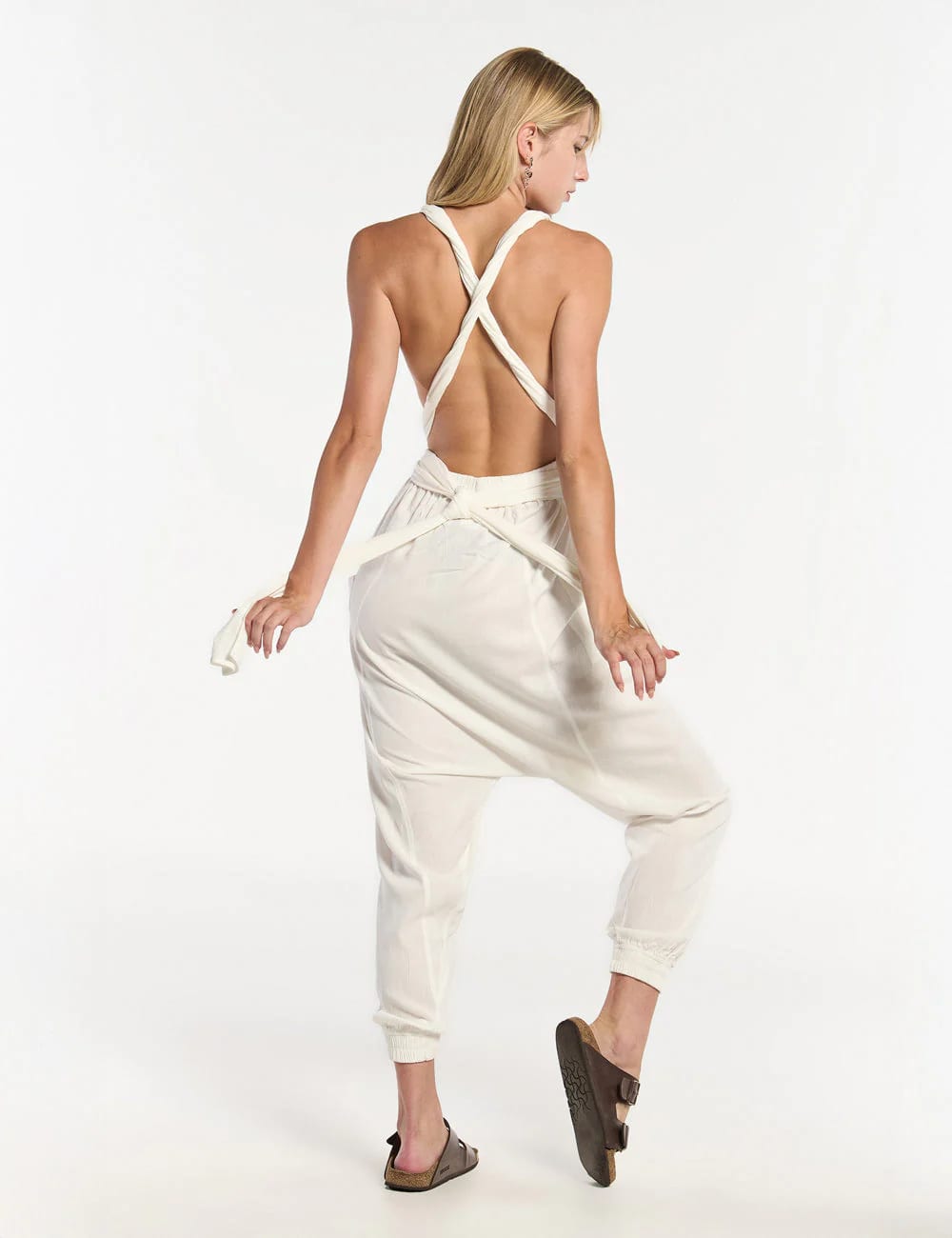 Jumper Tiras cruzadas Mooring crudo Mujer - imagen 10