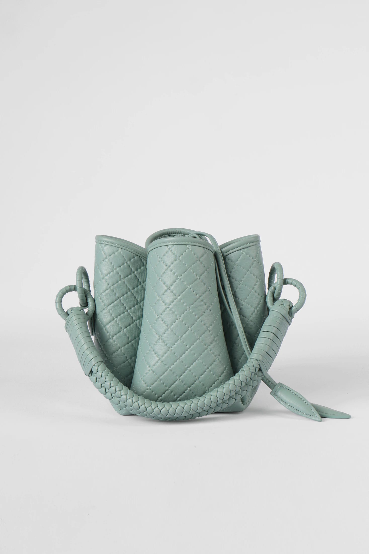 Tulip Mini Bucket Bag, Aqua - imagen 1