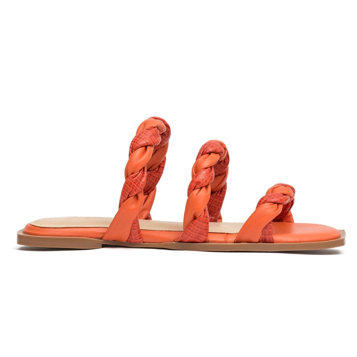 FLORENCE ORANGE SANDALS - imagen 1