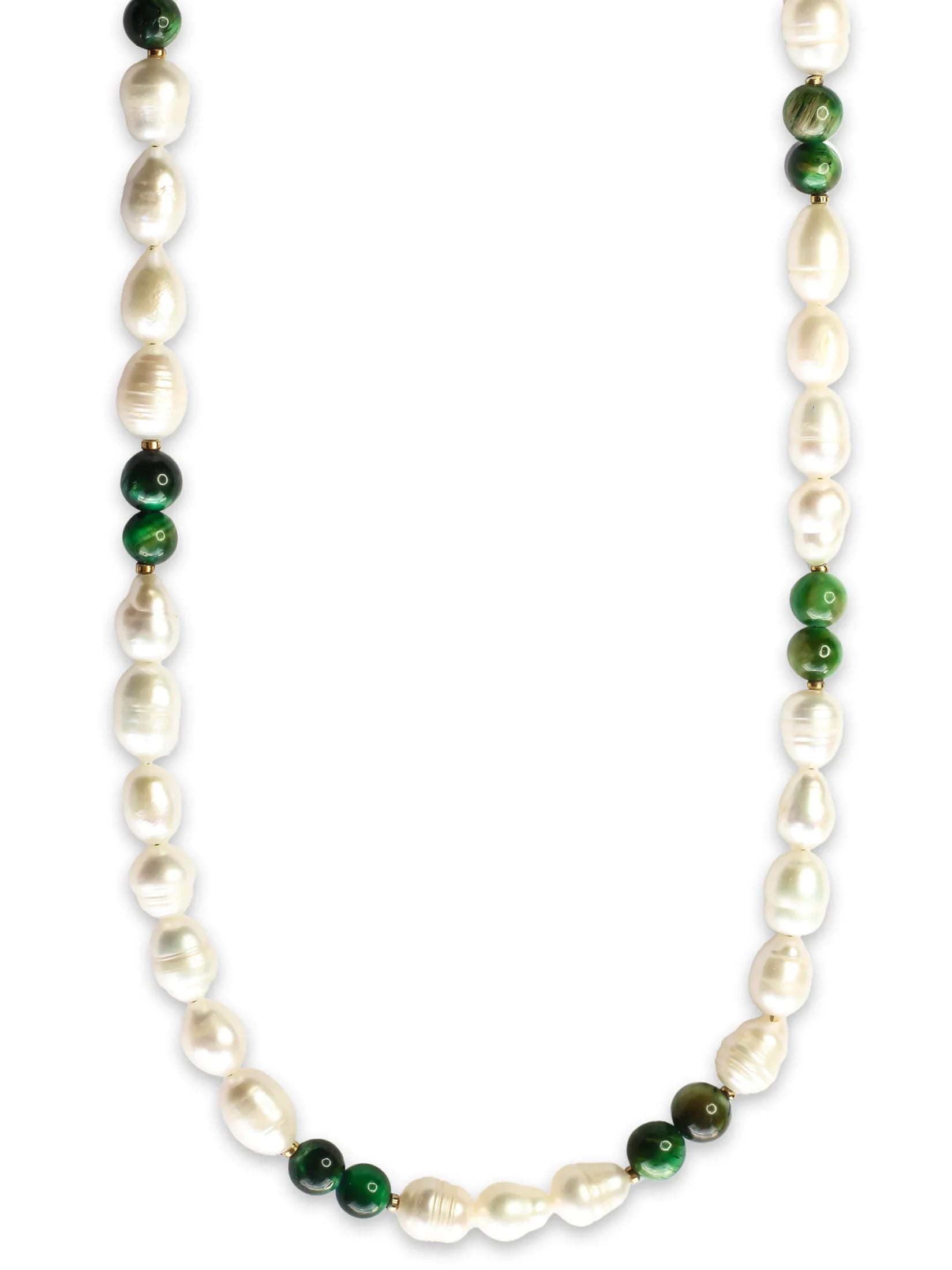 Collar Perla de Rio Verde 7mm - imagen 2