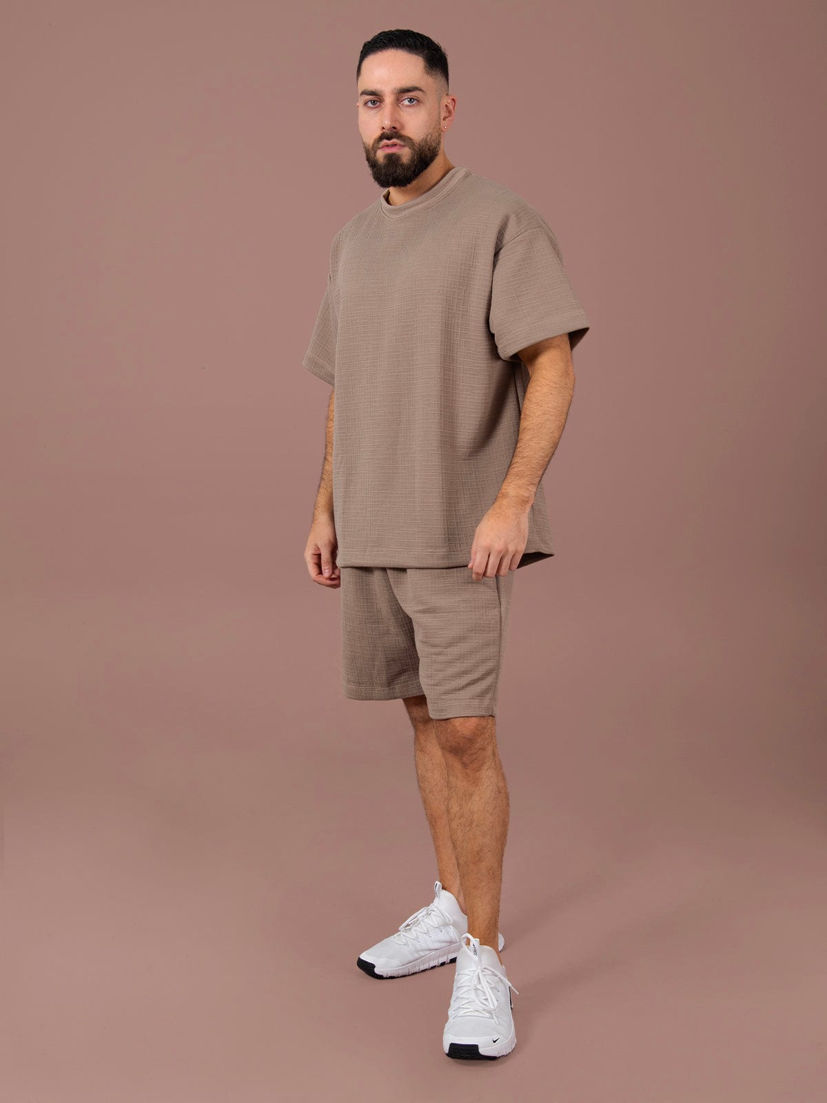 set mucura hombre cafe claro - imagen 1