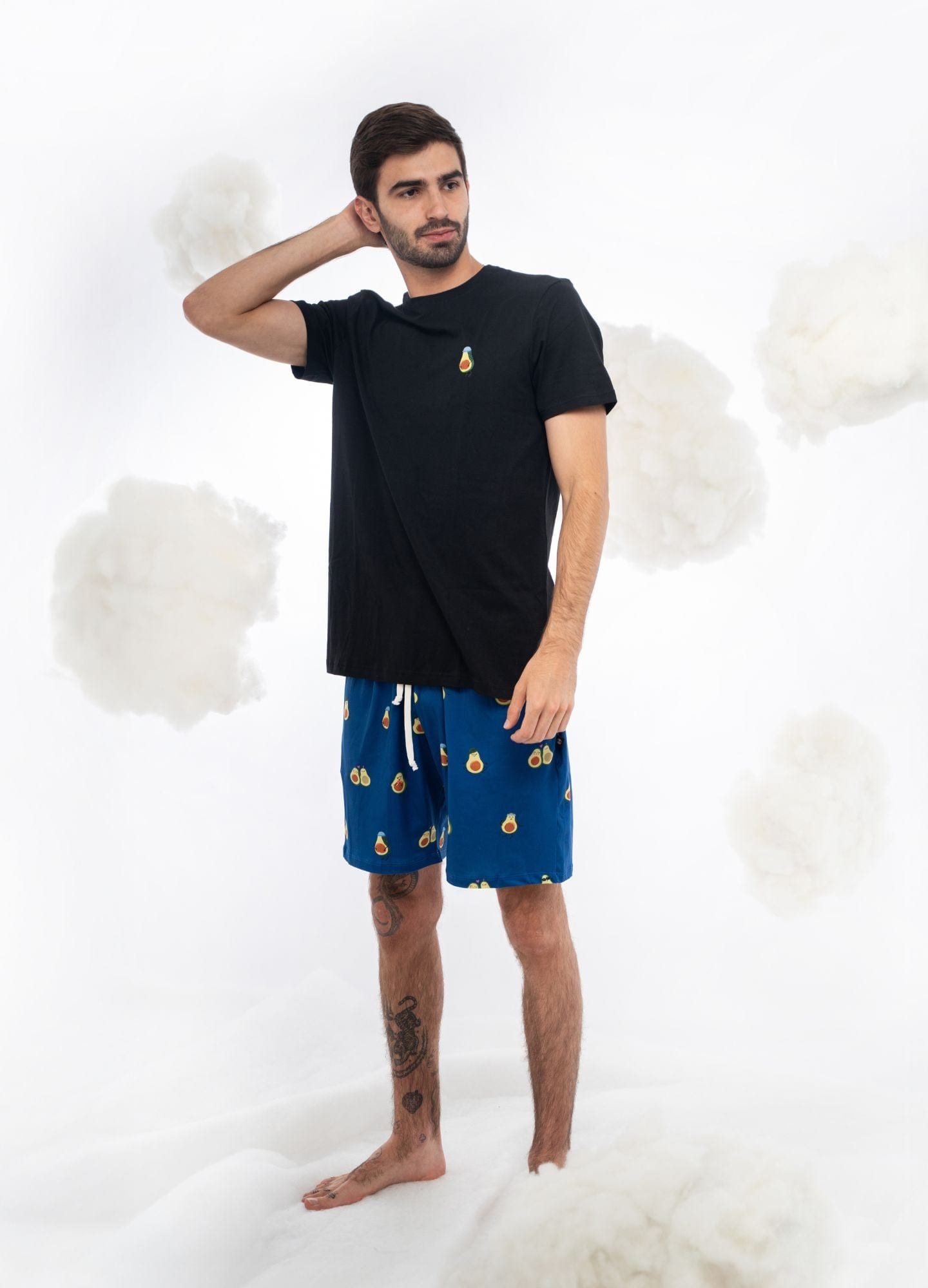 Conjunto Short Aguacate - Azul - imagen 3