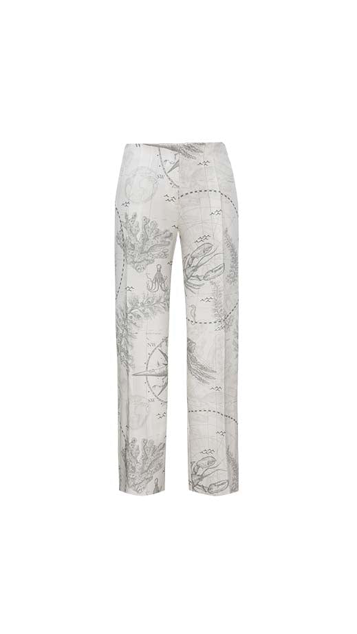 Nomadas Del Viento Ivory Trousers - imagen 1