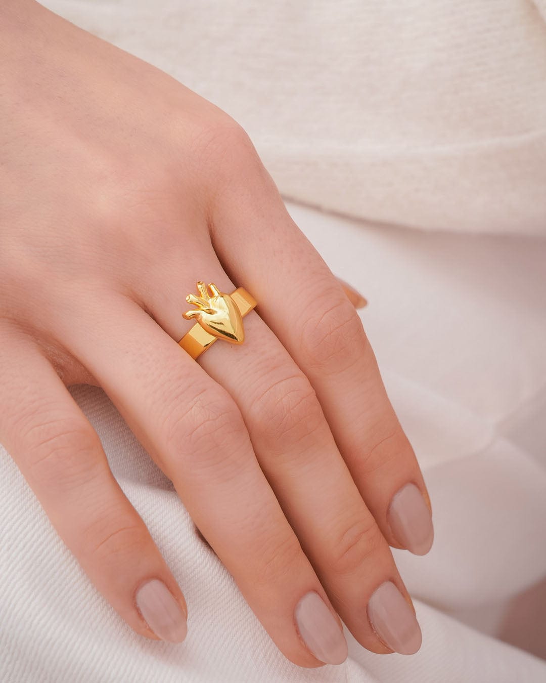 Anillo Graduable Corazón Anatómico - imagen 3