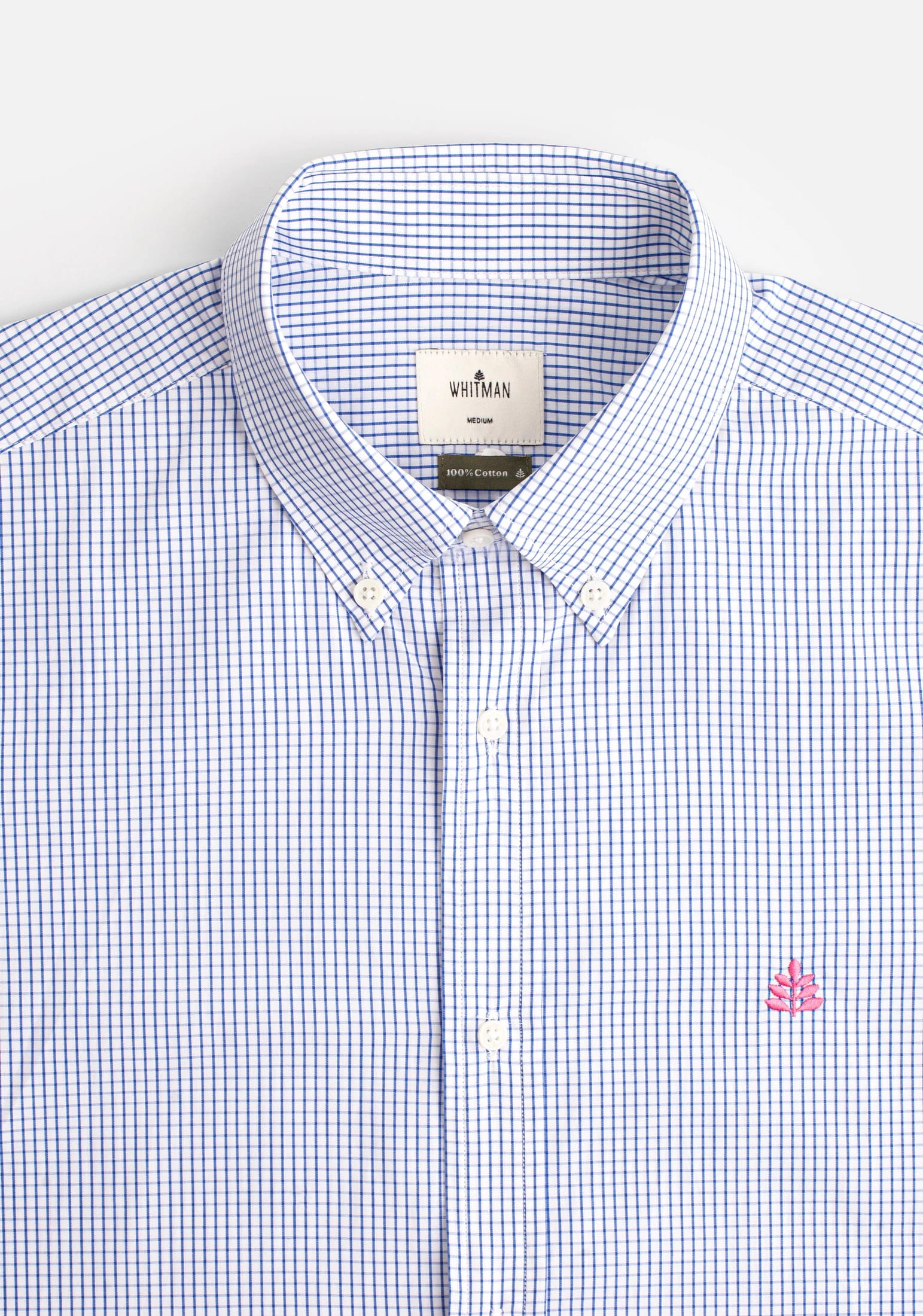 Camisa H CBD Cuadros L-Fuc Azul Med - imagen 2