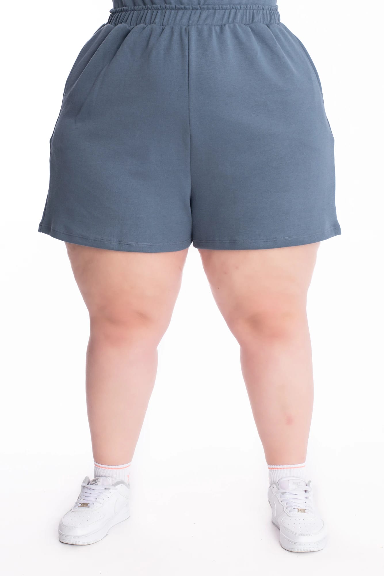 Short Lorena Azul Tela Premium - imagen 3