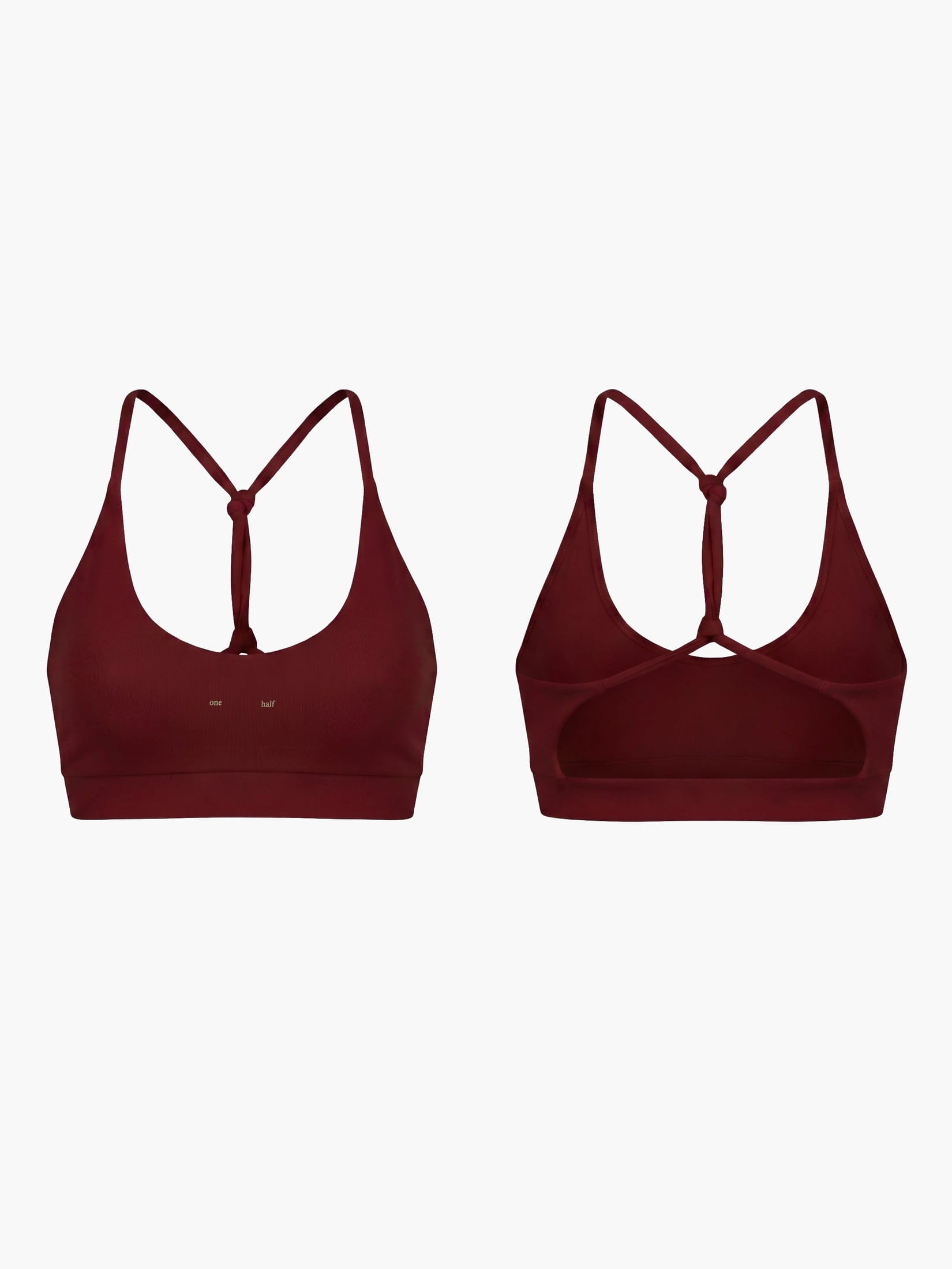 BACK KNOT TOP - ROBUST RED - imagen 3