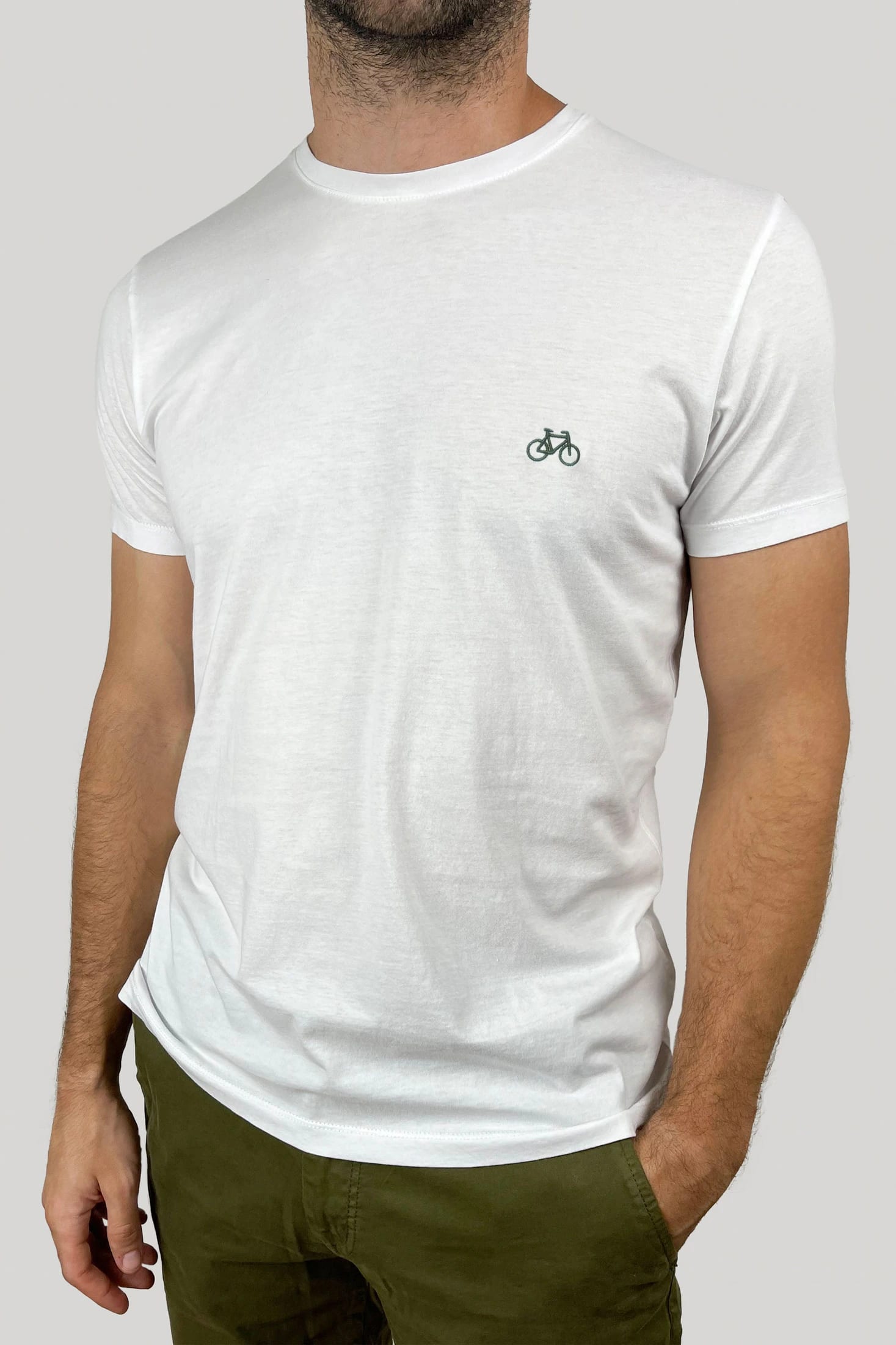 CAMISETA BÁSICA BLANCA - imagen 1