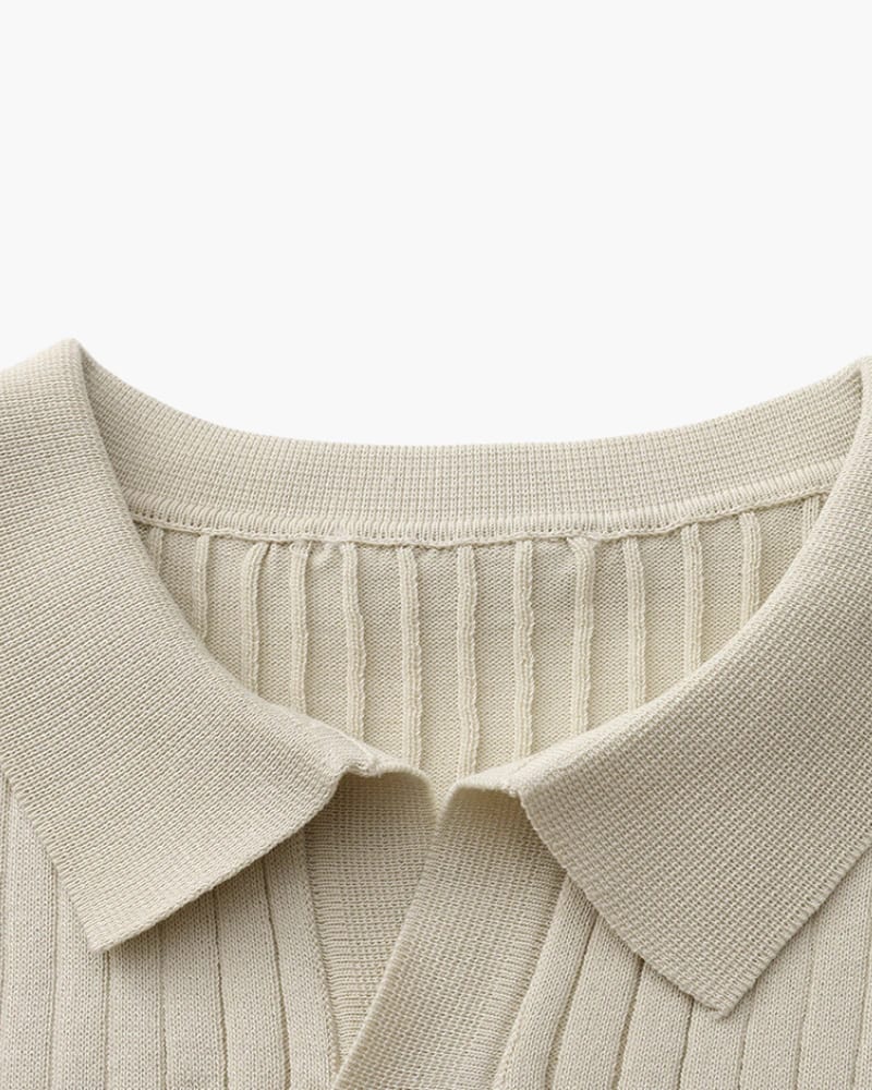 Premium Ribbed Polo - imagen 4