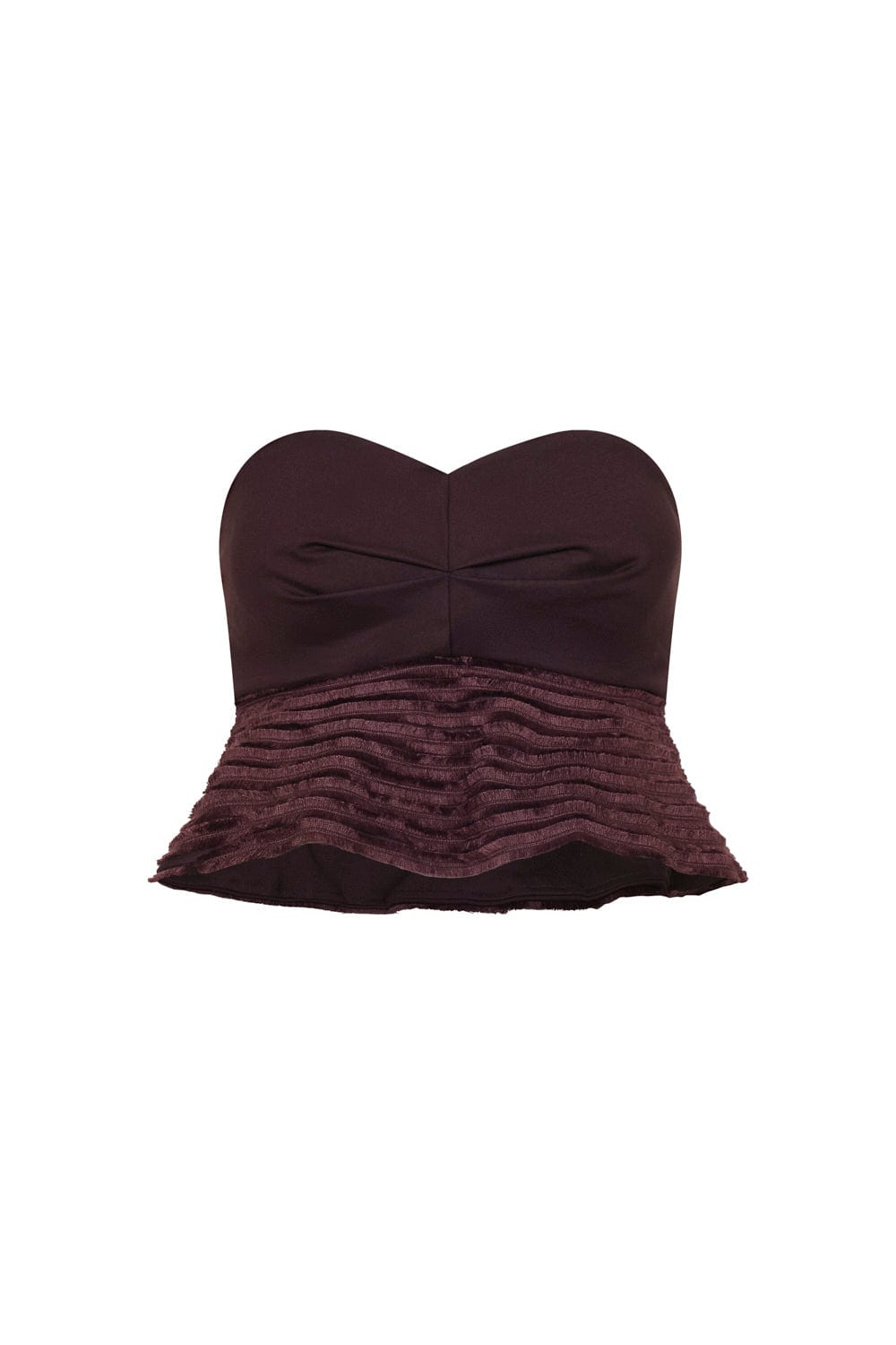 Crop top del mar brown - imagen 2