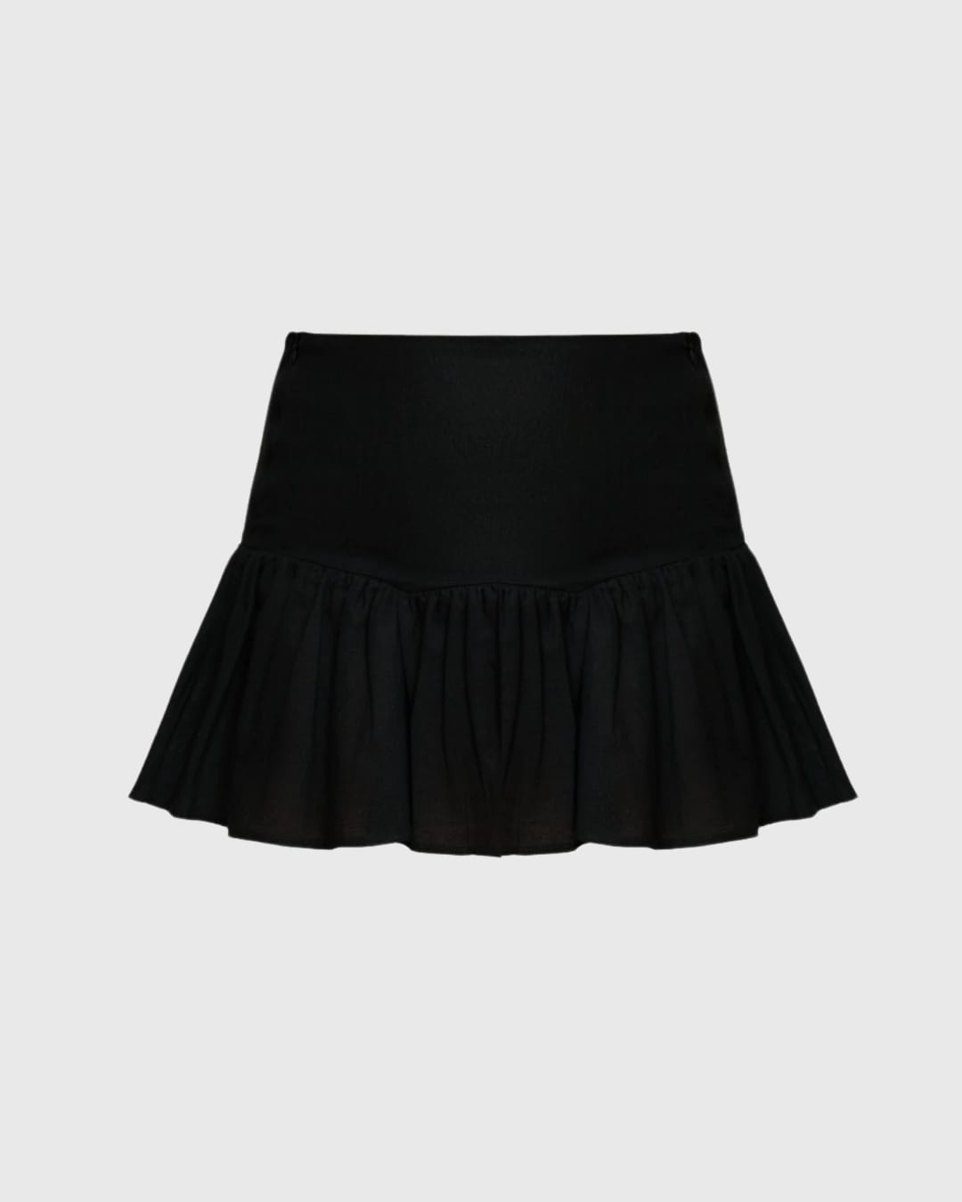 SOLÉ MINI SKIRT (BLACK) - imagen 1