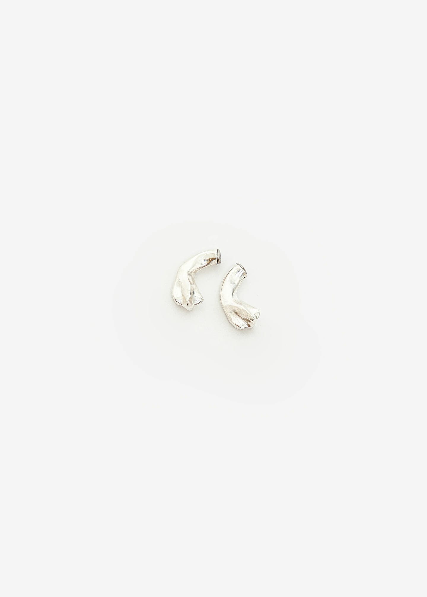 Mini Petal Curve Back Plata - imagen 1