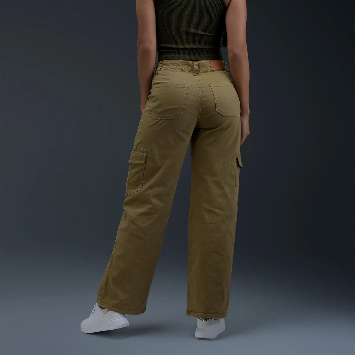 Jeans Beige Mujer - imagen 2