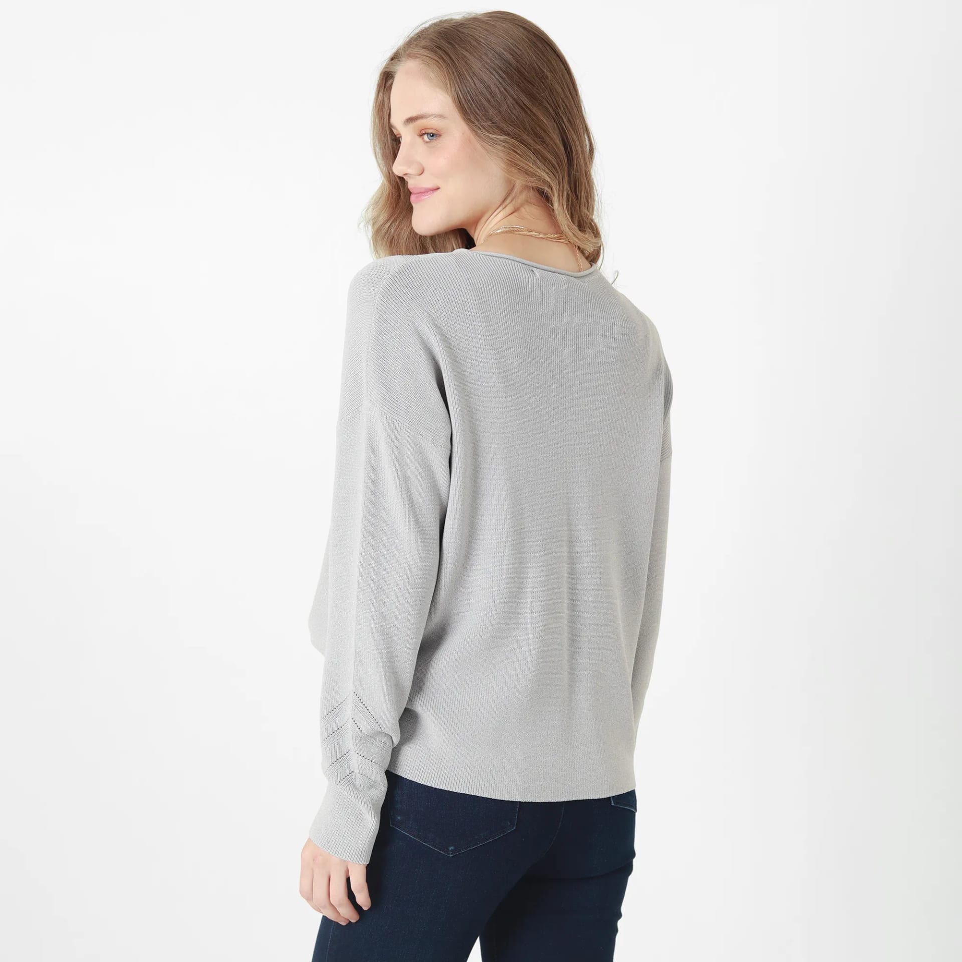 Sweater Cuello Redondo Manga Larga - imagen 5