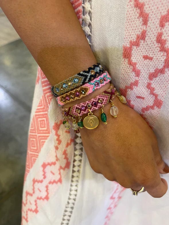 Kalepsu Wayuu Bracelet | Pink Aura - imagen 5