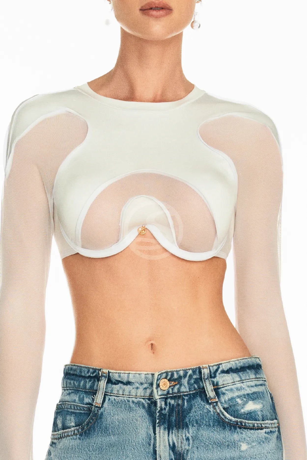 Bustier Shape Blanco Santísimas Ref. S-559 - imagen 3