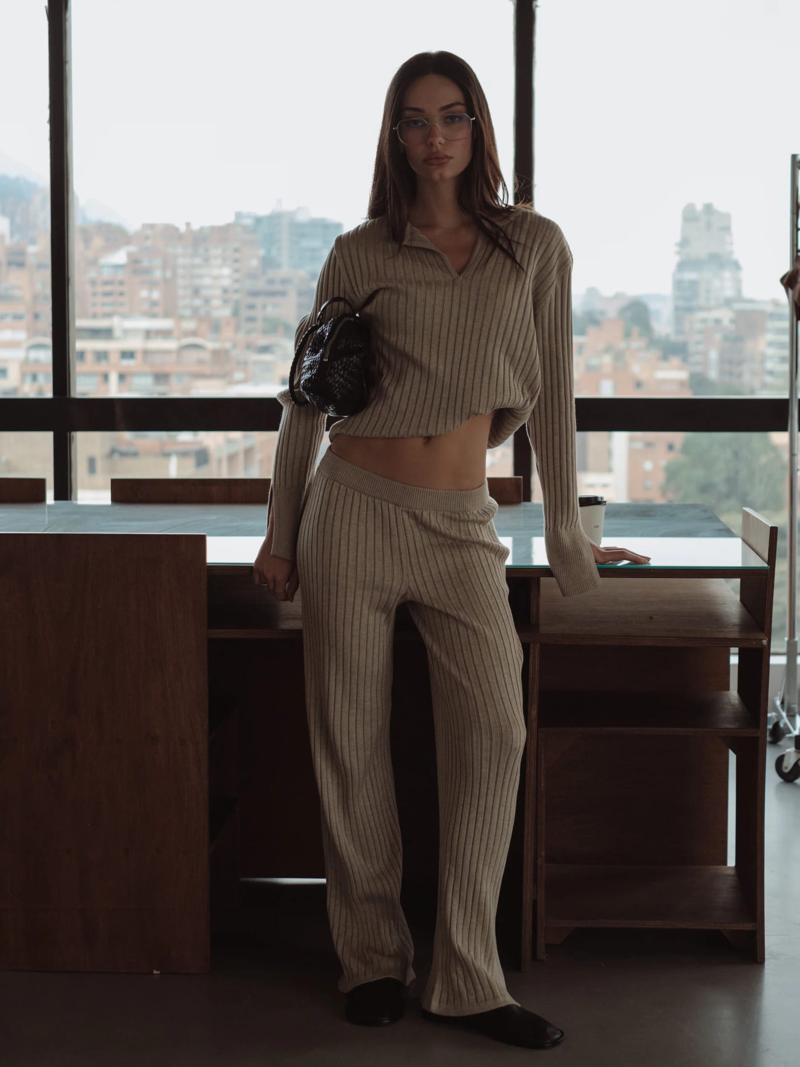 SAUNA KNIT PANTS - CHIPS - imagen 2
